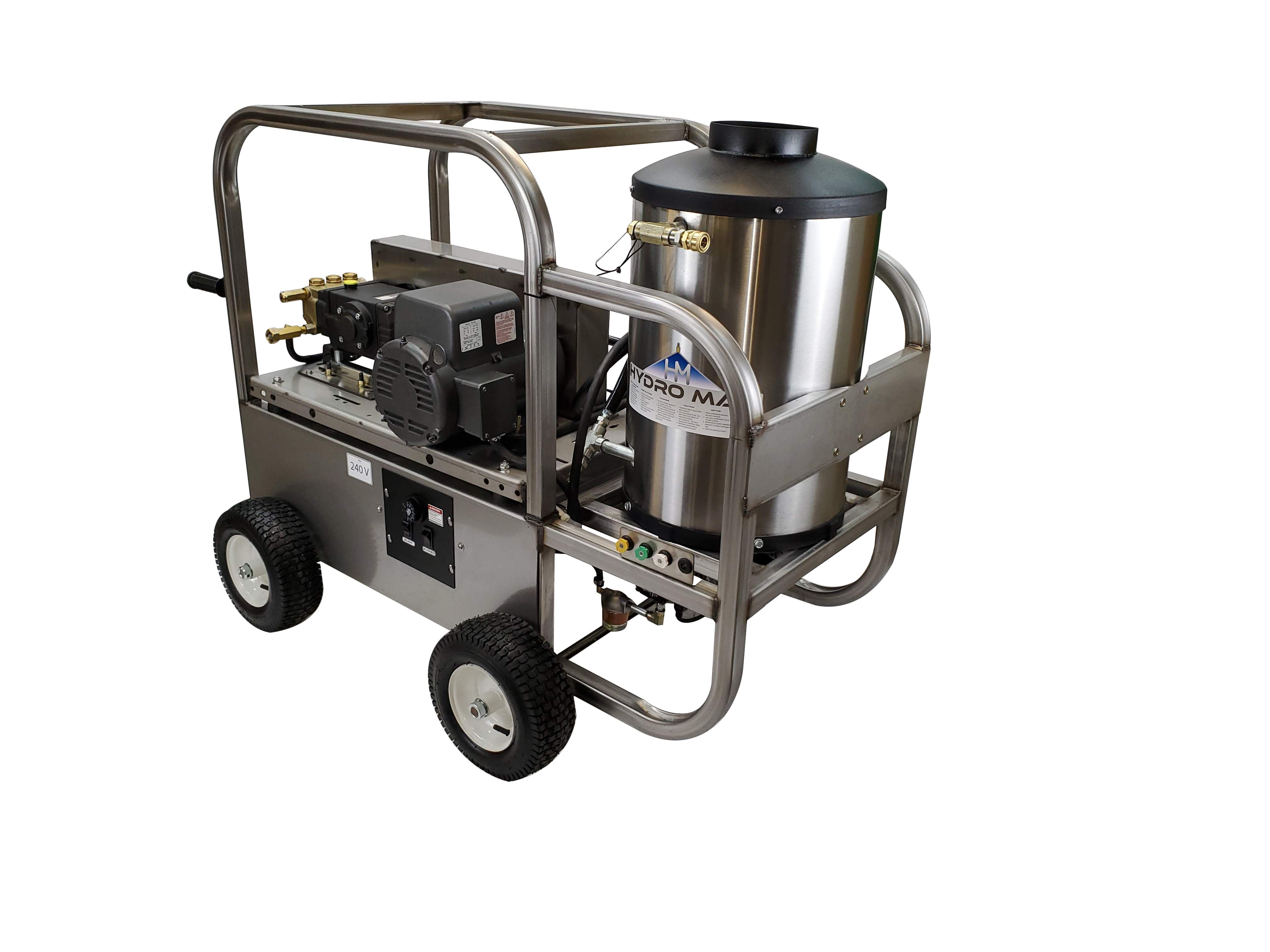Hot Water Pressure Washer-Electric Motor Driven