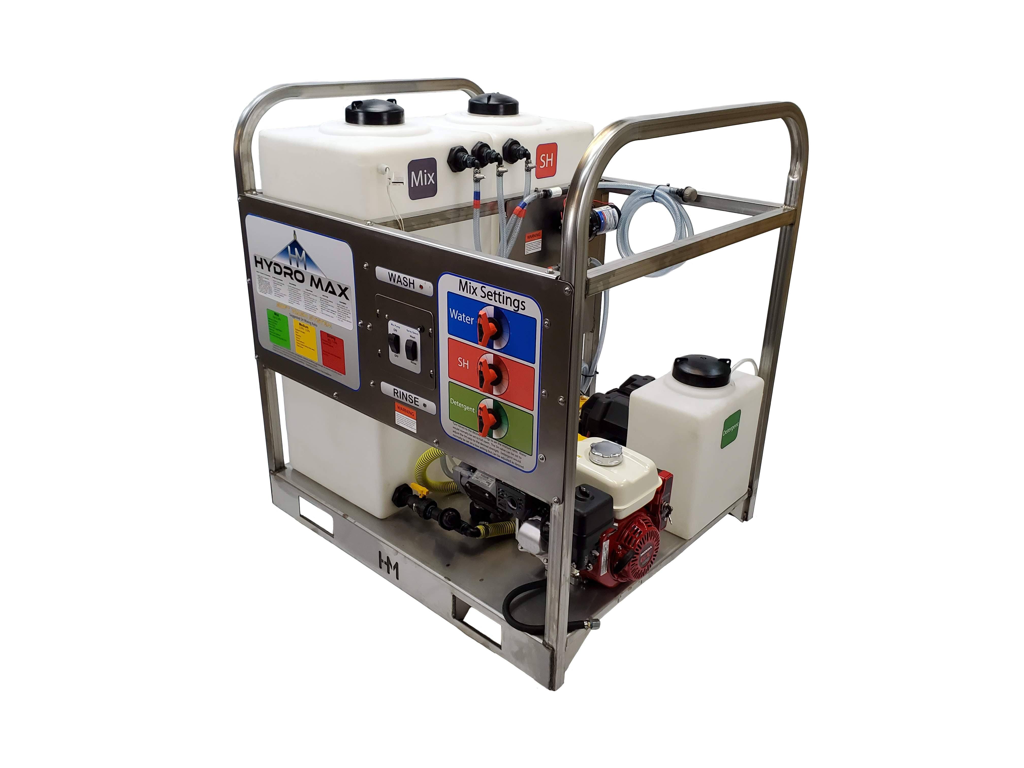 Industrial Soft Wash Skid Mounted System AT-SW1129AH-200 