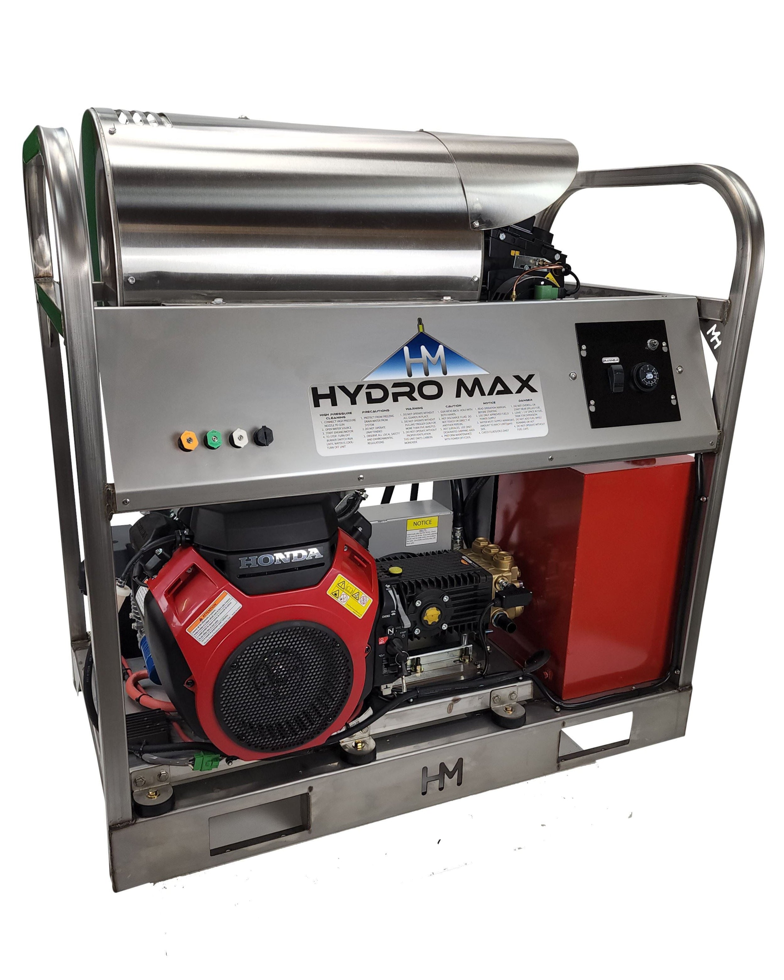 Hydro Max DC8030HG- 8gpm @ 3000psi- Belt Drive Pressure Washer Hydro Max