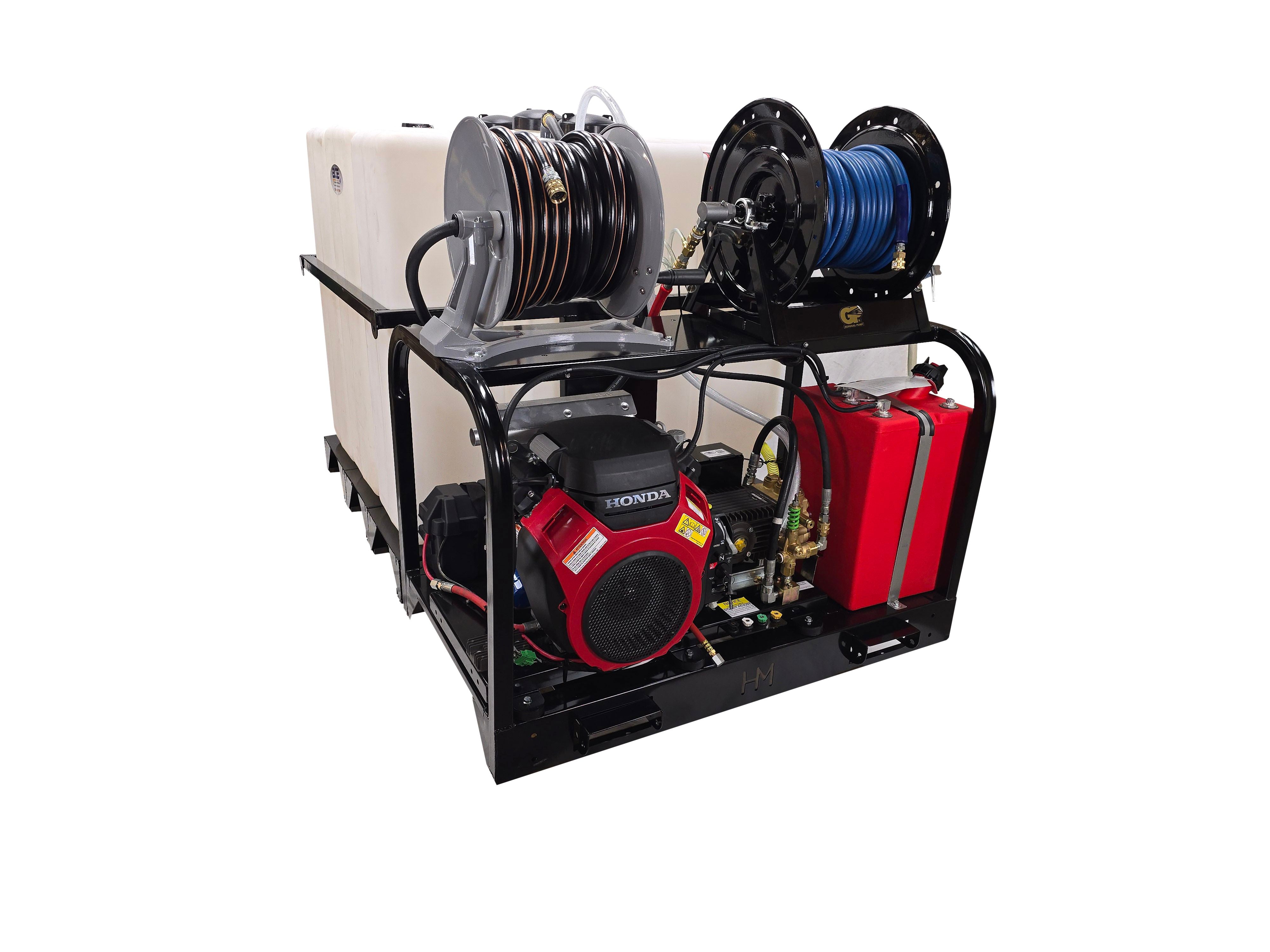 Hydro Max Tank Skid-TSCW8030HG-300 (300gallon) 8gpm@3000psi Pressure Washer Tank skid Hydro Max