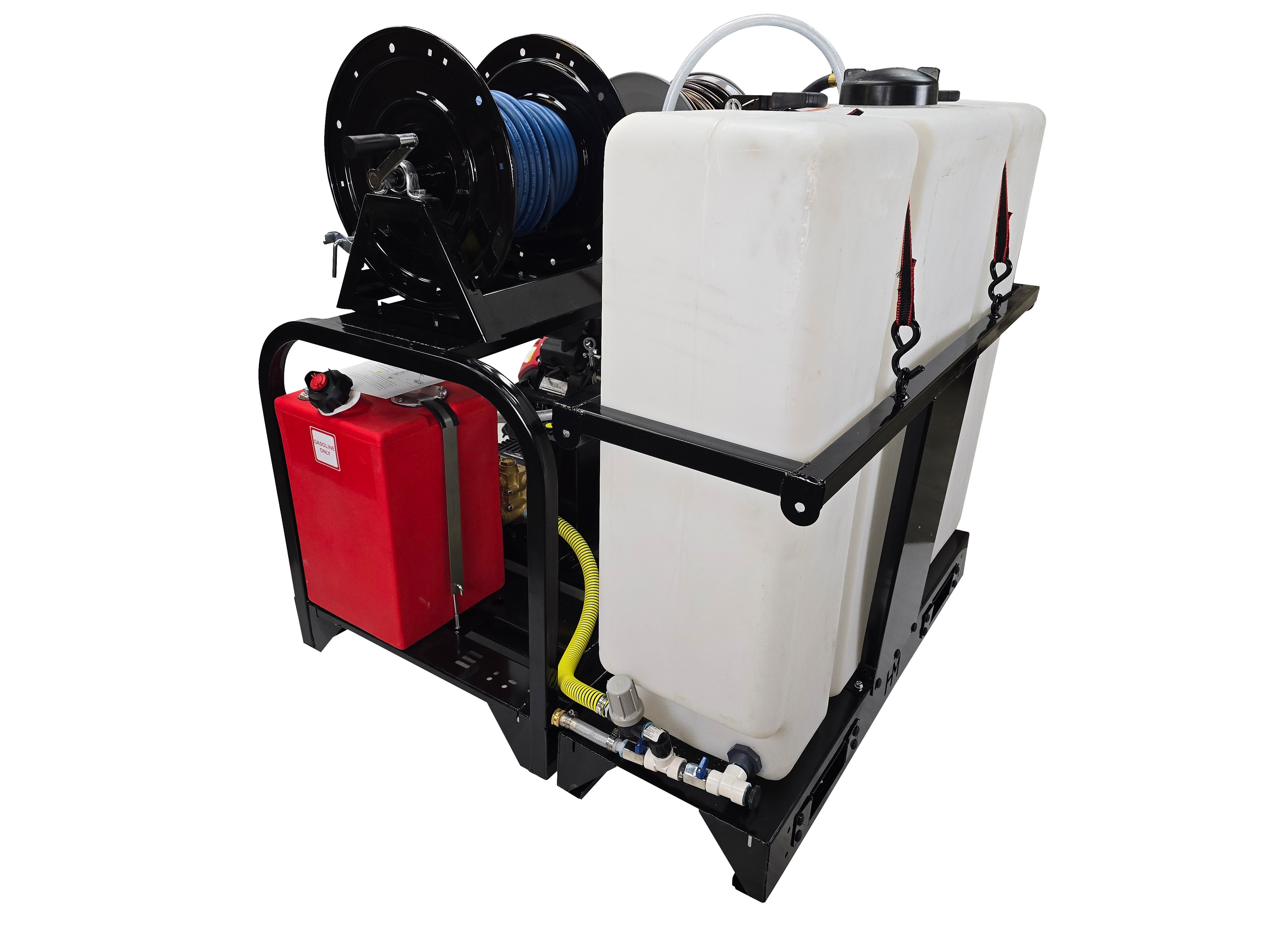 Hydro Max Tank Skid-TSCW8040HG-100 (100gallon) 8gpm@4000psi Pressure Washer Tank skid Hydro Max