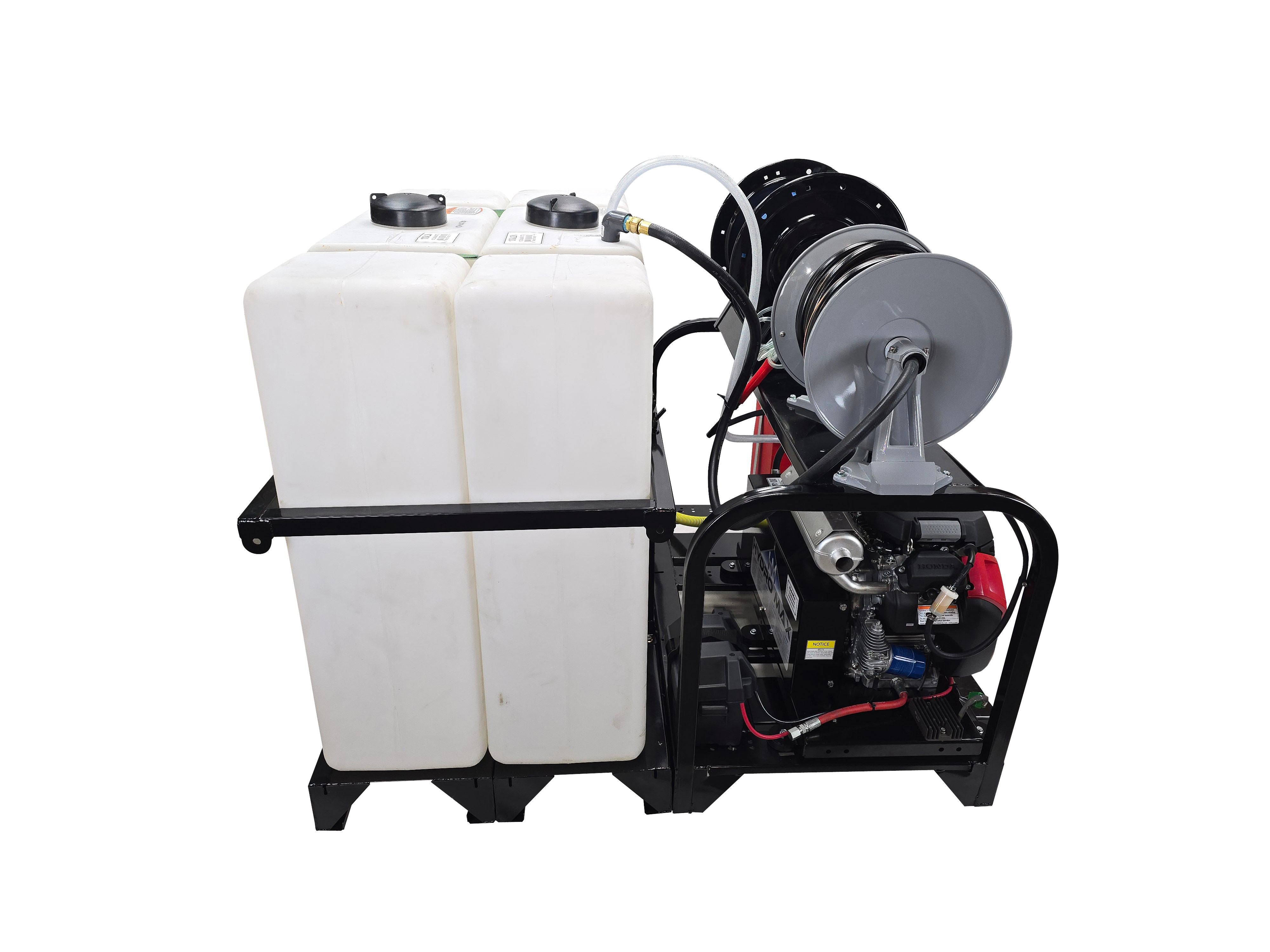 Hydro Max Tank Skid-TSCW8040HG-8gpm@4000psi Pressure Washers Hydro Max