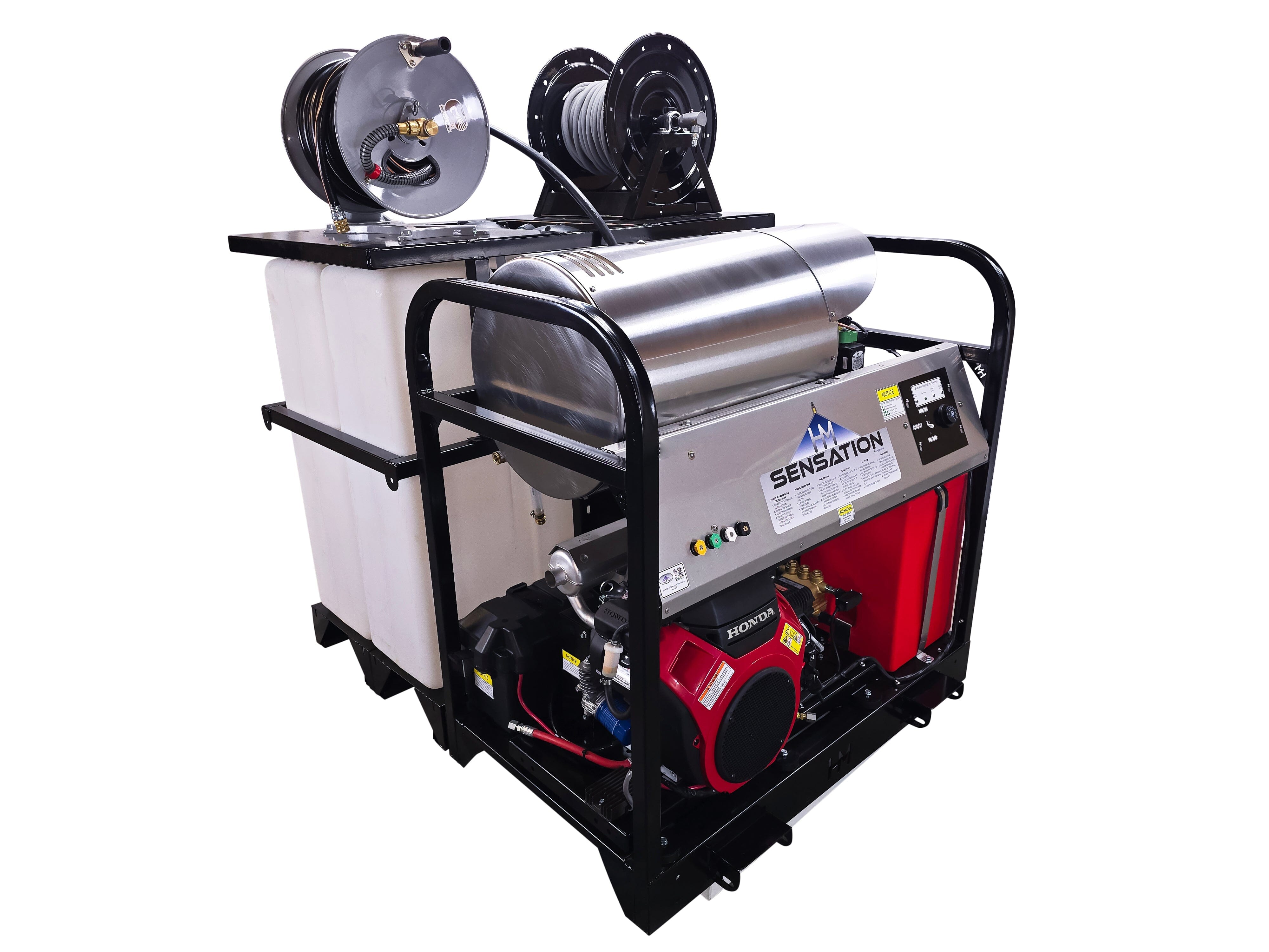 Hydro Max Tank Skid-TSSG640HC-200 (200gallon) 6gpm@4000psi-Hot Water Pressure Washer Tank skid Hydro Max