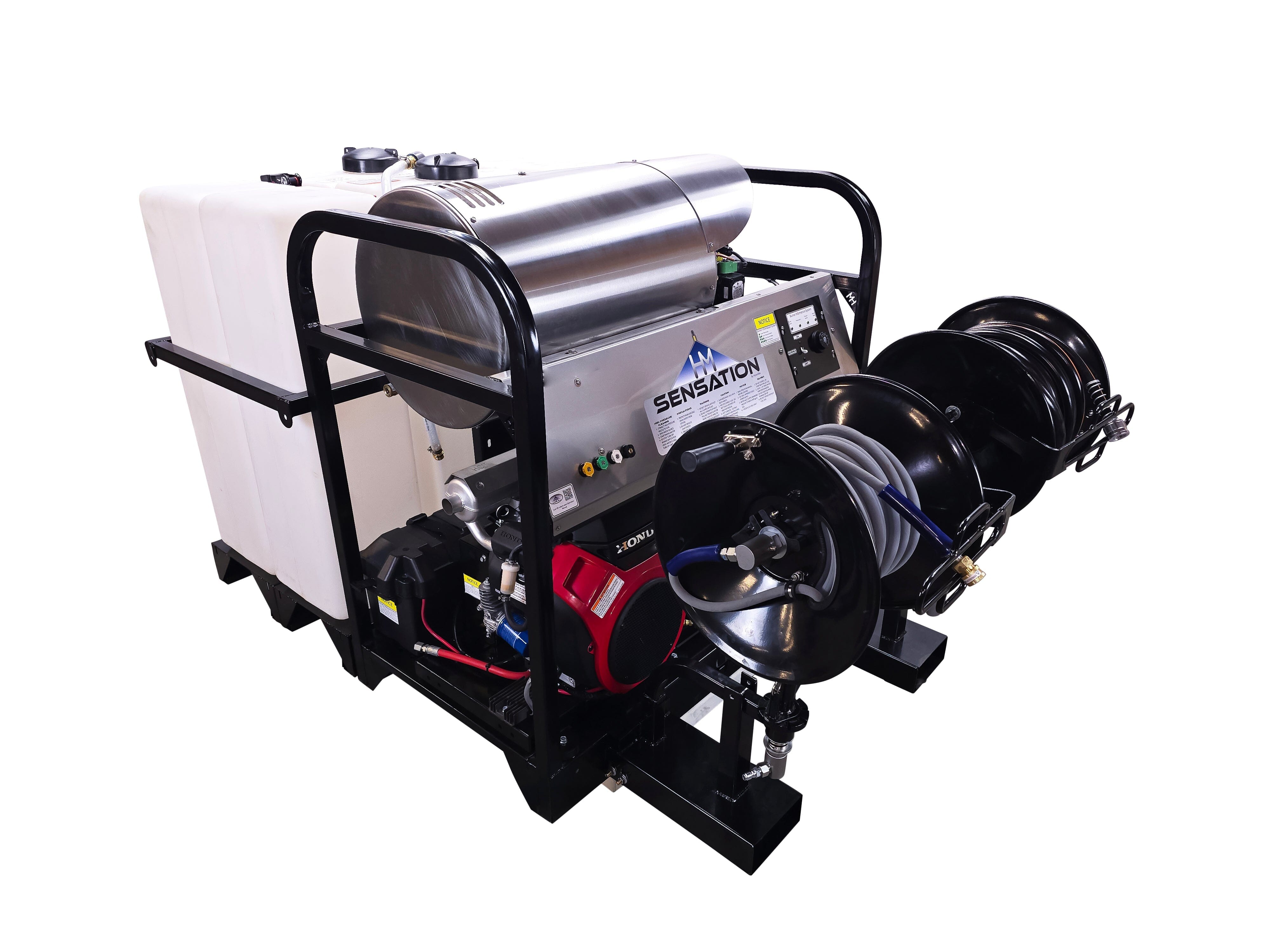 Hydro Max Tank Skid-TSSG640HC-200 (200gallon) 6gpm@4000psi-Hot Water Pressure Washer Tank skid Hydro Max