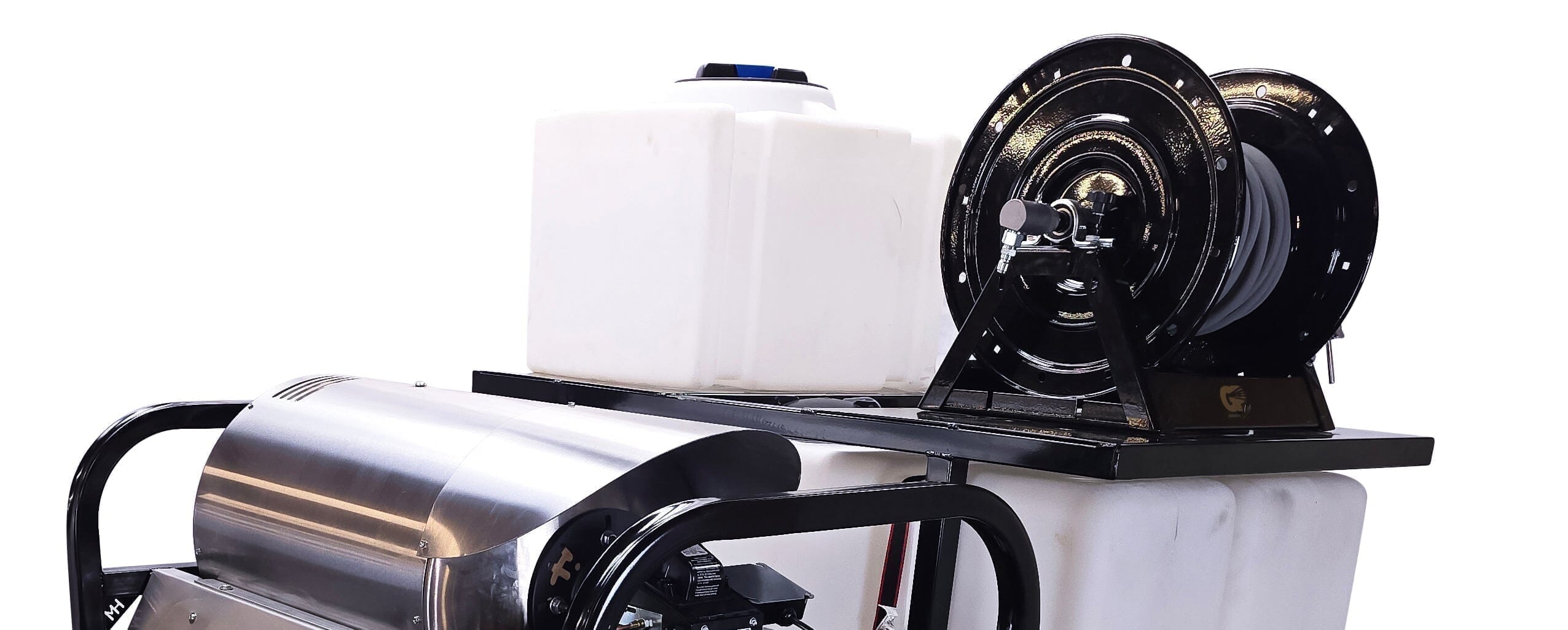 Hydro Max Tank Skid-TSDC6050HG-300 (300gallon) 5.5gpm@5000psi-Hot Water Pressure Washer Tank skid Hydro Max