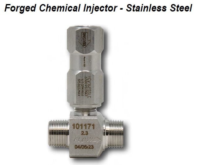 High Draw-Fixed- Stainless Steel-Check Valve Installed Chemical Injector General Pump 2.1mm(3-5 GPM)