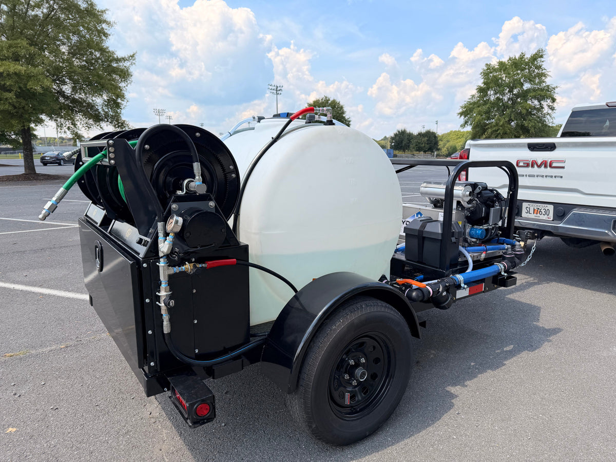 Commercial Sewer Jetter Trailer Sewer Jetters & Hydro Jetting Equipment BCE Cleaning Systems