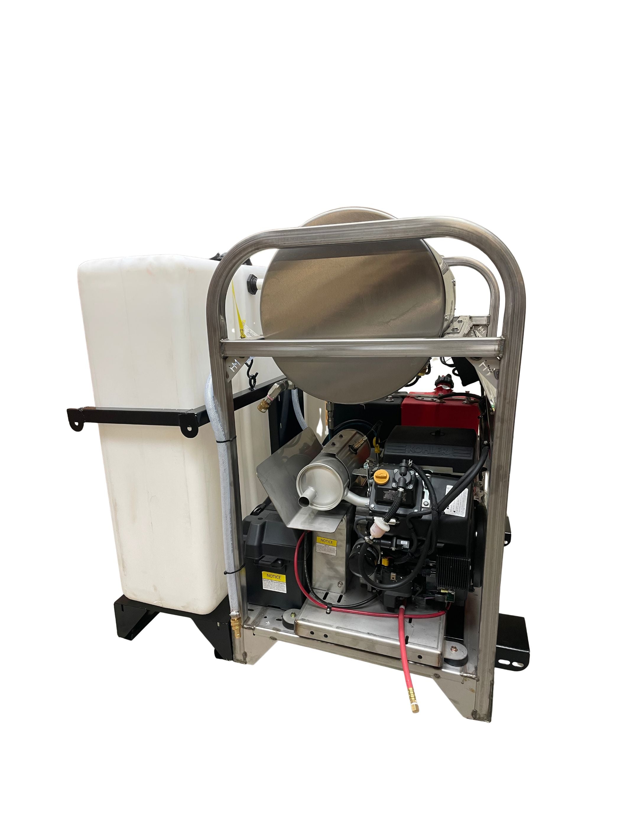 Hydro Max Tank Skid-TSDC8040KGi-100 (100gallon) 8gpm@4000psi-Hot Water Pressure Washer Tank skid BCE Cleaning Systems