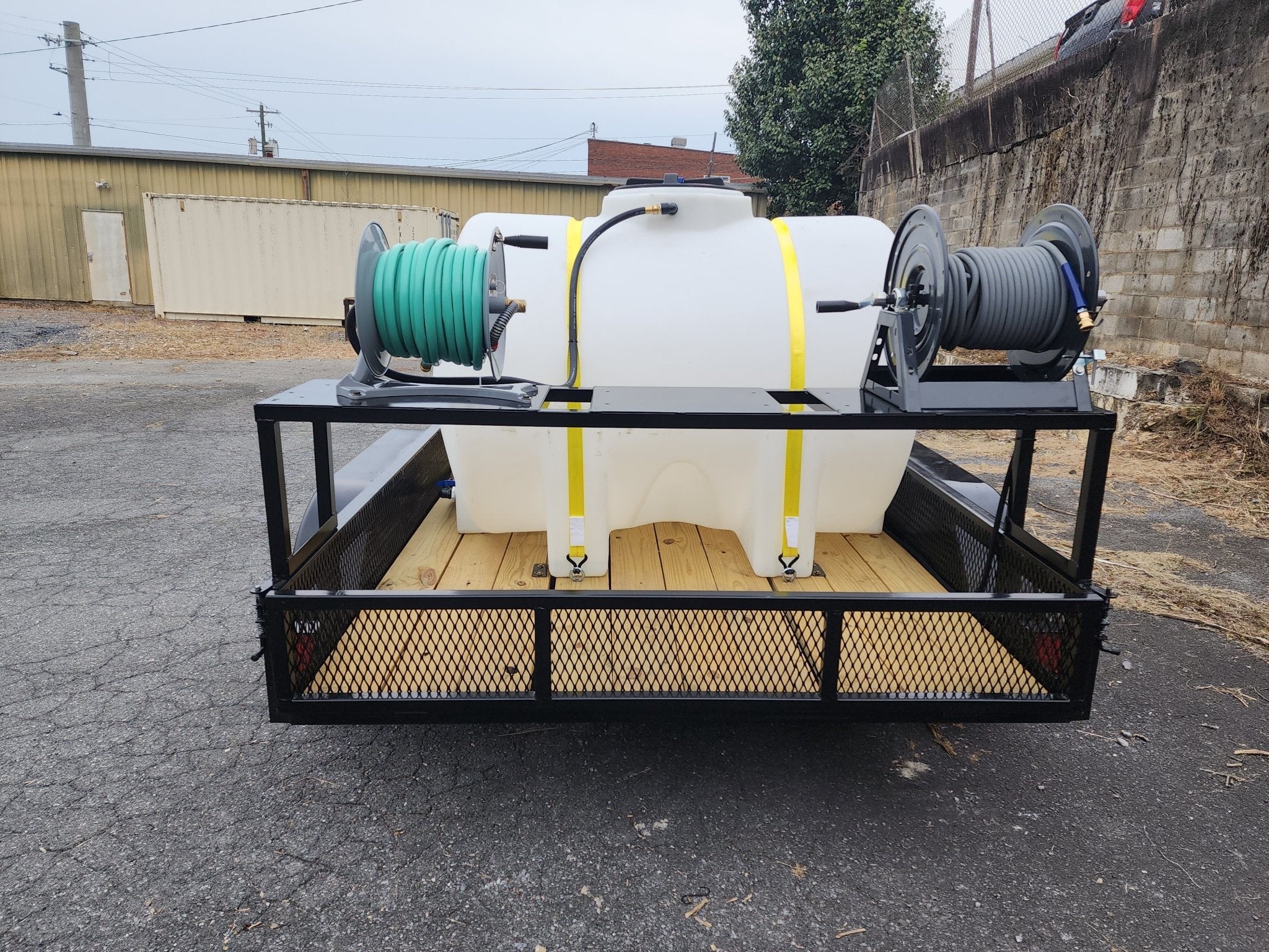 Hydro Max - 8gpm at 3000psi Hot Water Trailer Package - SS Unit - BCE Cleaning Systems