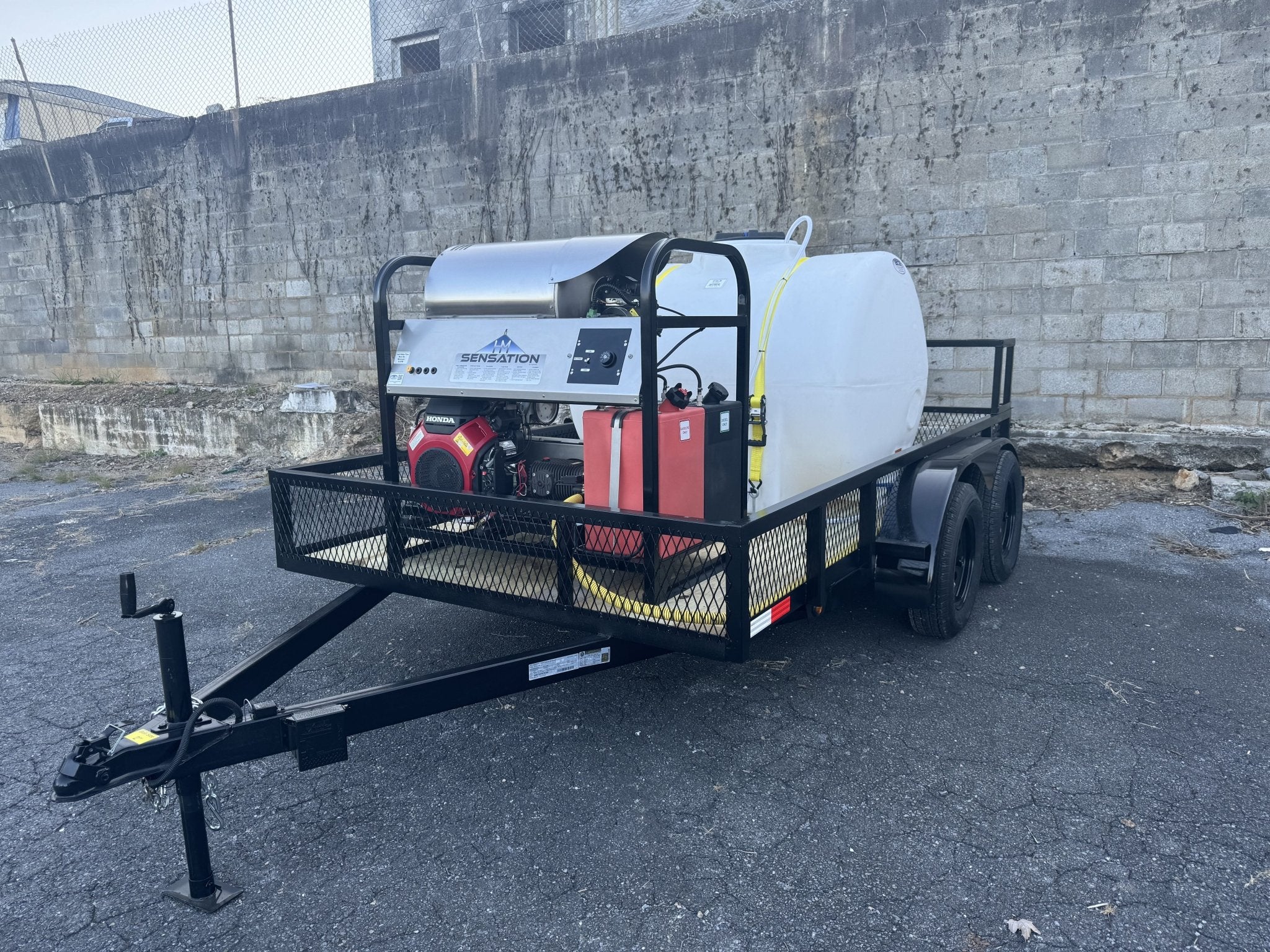 Hydro Max - 8gpm at 3500psi Hot Water Trailer Package - SG840HA - BCE Cleaning Systems