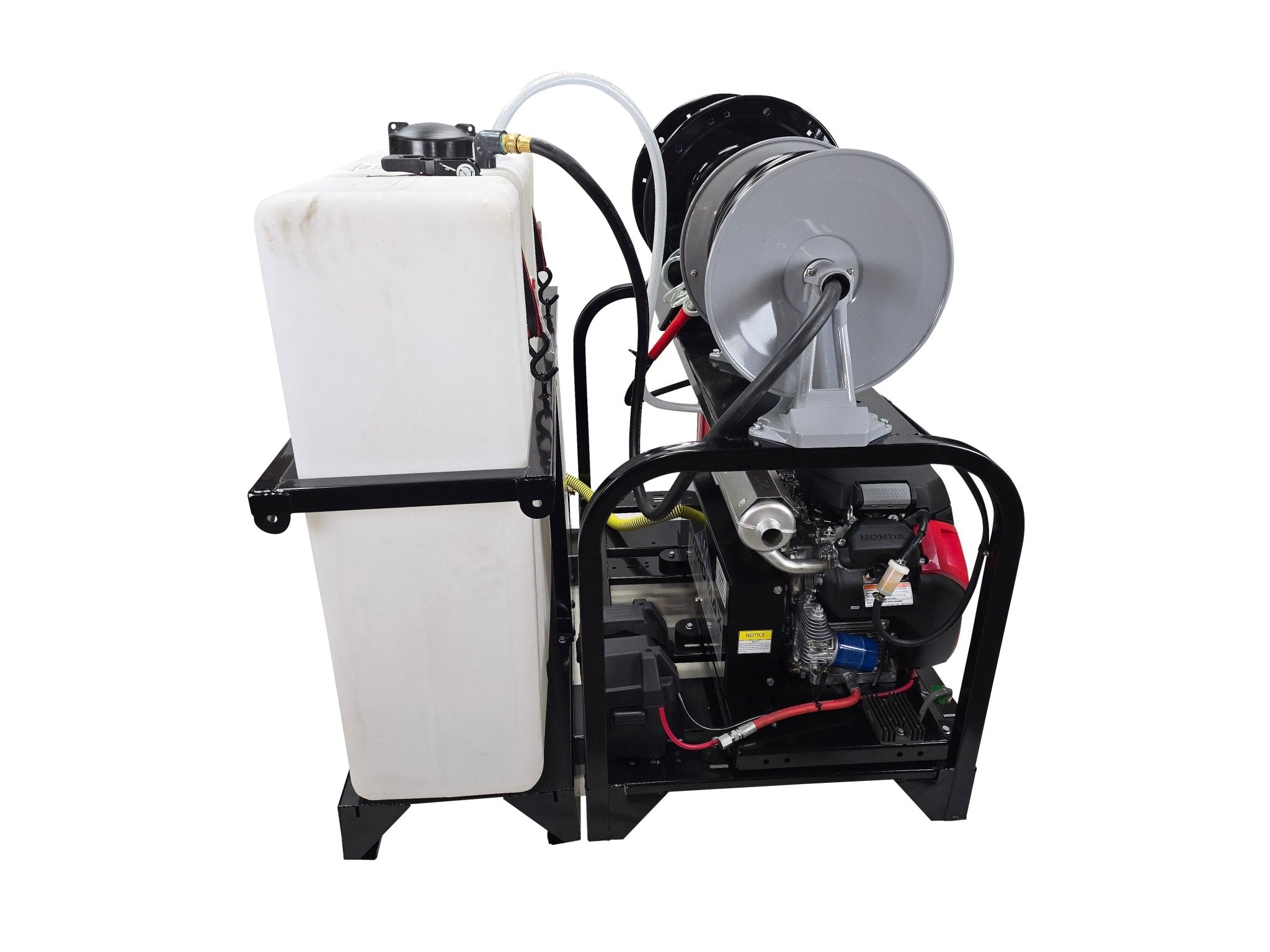 Hydro Max Tank Skid - TSCW6040HG - 100 (100gallon) 5.6gpm@3600psi - BCE Cleaning Systems