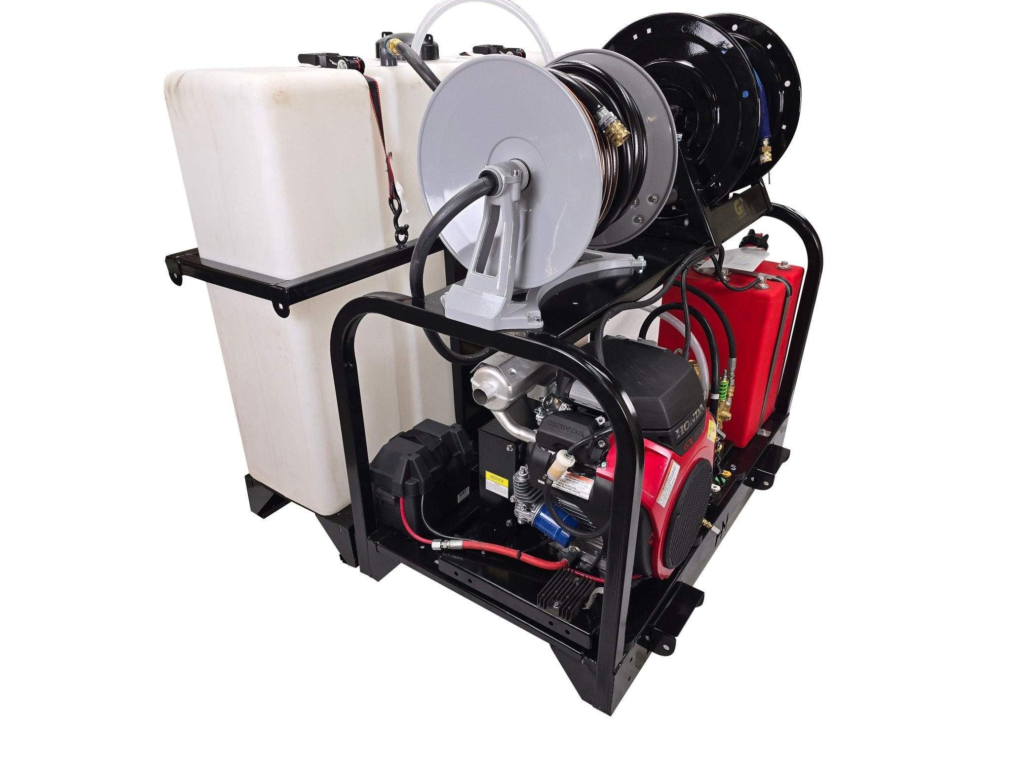 Hydro Max Tank Skid - TSCW6050HGI - 100 (100gallon) 5.5gpm@5000psi - BCE Cleaning Systems