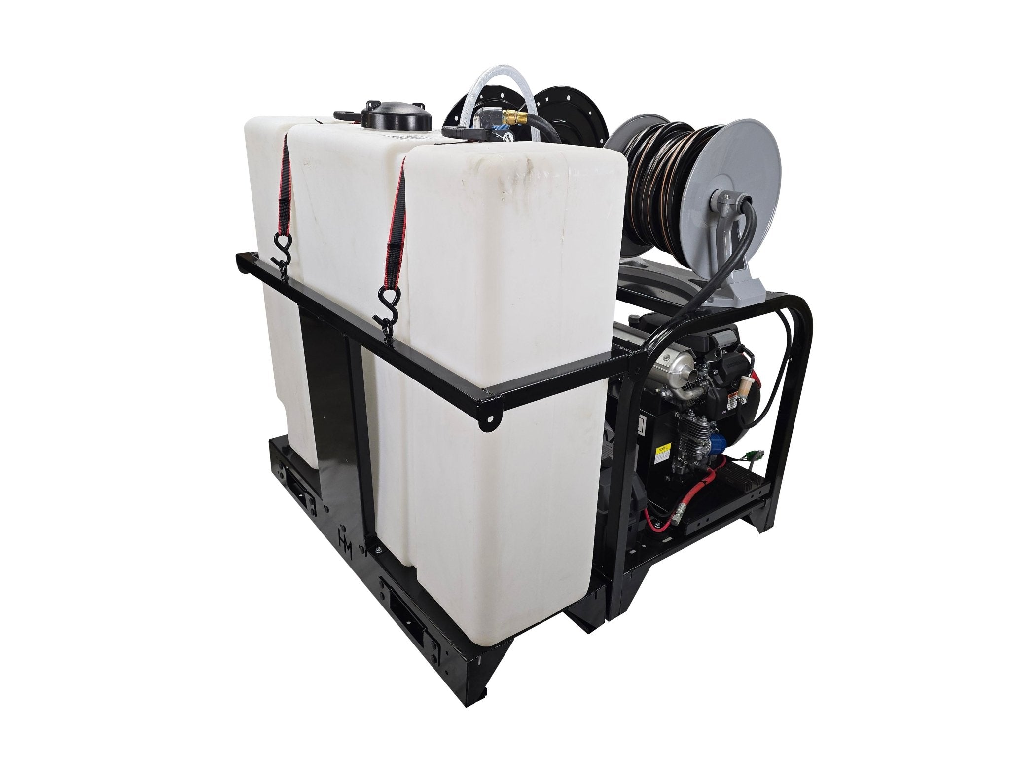 Hydro Max Tank Skid - TSCW8030HG - 100 (100gallon) 8gpm@3000psi - BCE Cleaning Systems