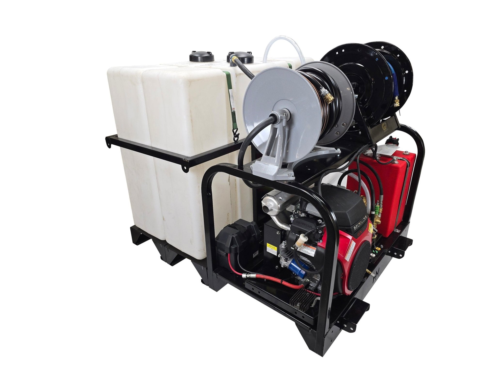 Hydro Max Tank Skid - TSCW8030HG - 200 (200 gallon) 8gpm@3000psi - BCE Cleaning Systems