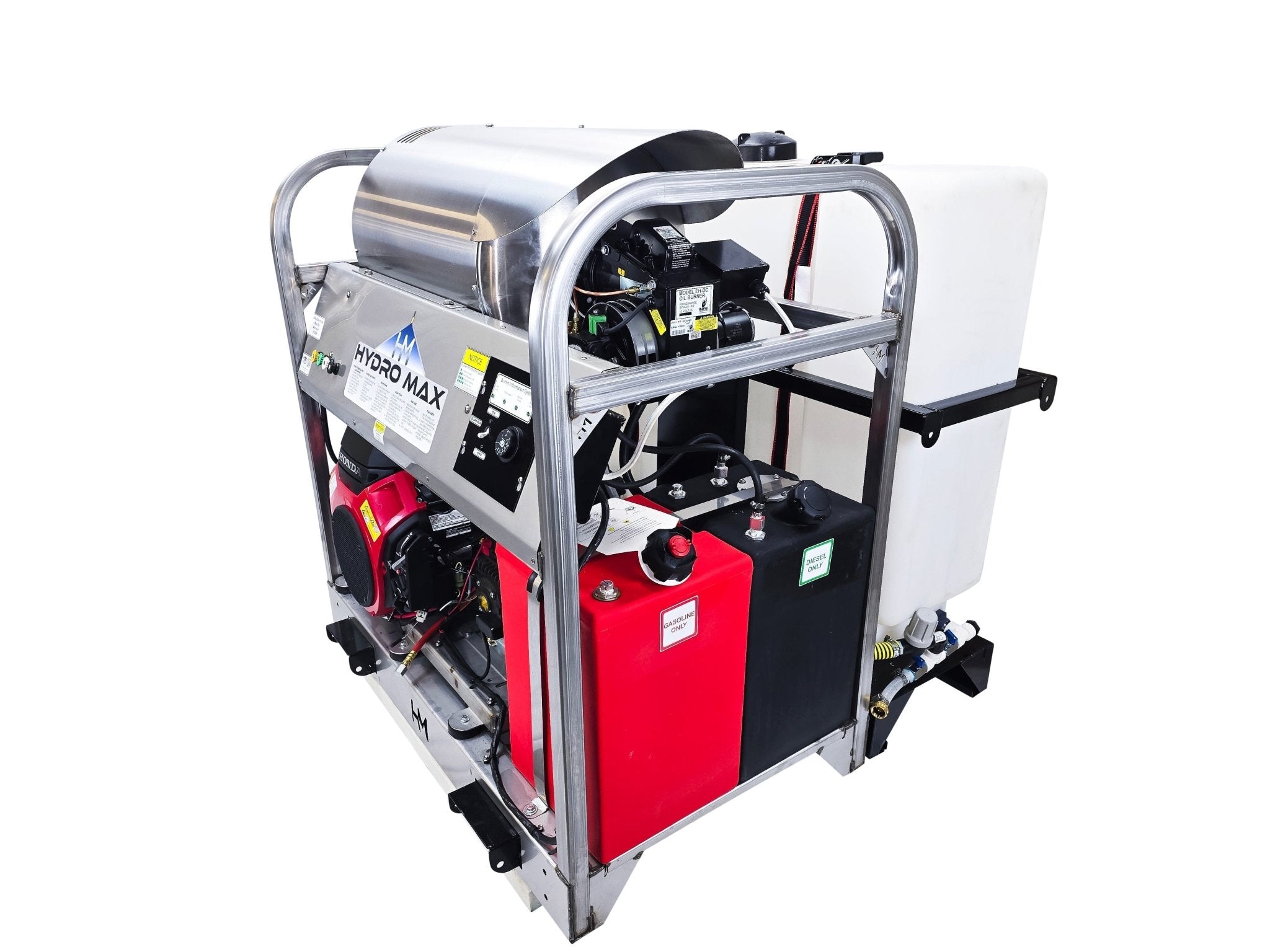 Hydro Max Tank Skid - TSDC6050HGI - 100 (100gallon) 5.5gpm@5000psi - Hot Water - BCE Cleaning Systems
