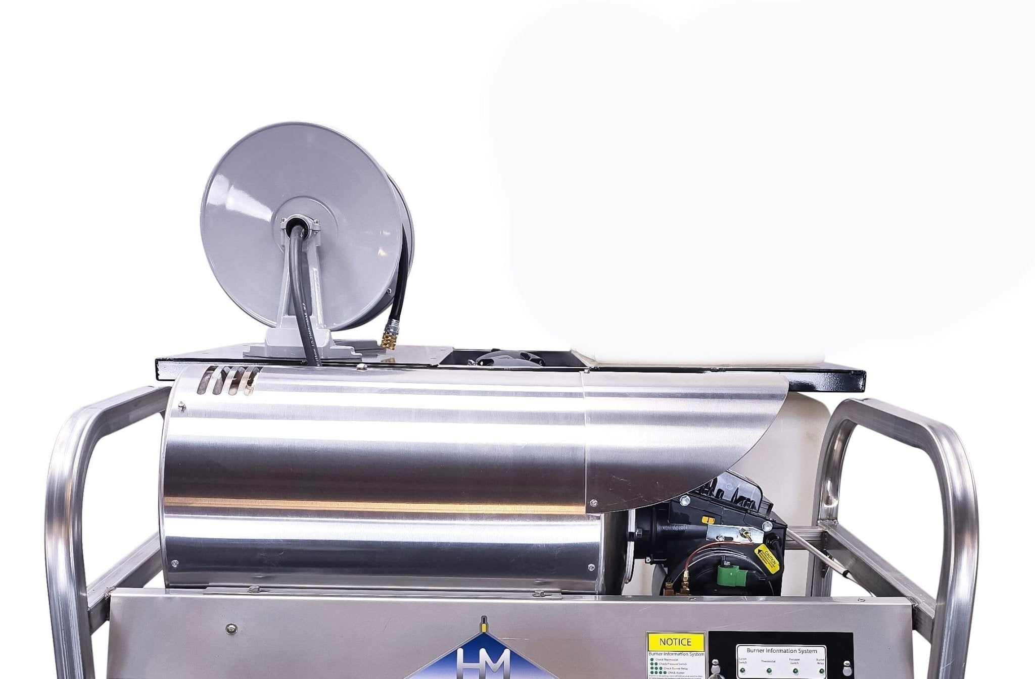 Hydro Max Tank Skid - TSDC8540KCi - 100 (100gallon) 8gpm@4000psi - Hot Water - BCE Cleaning Systems