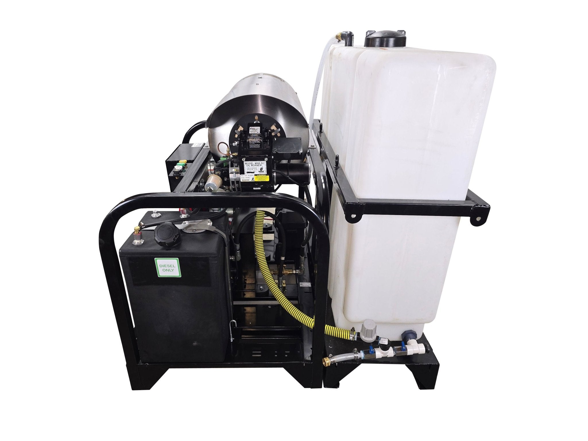 Hydro Max Tank Skid - TSSG435HG - 100 (100gallon) 4gpm@3500psi - Hot Water - BCE Cleaning Systems