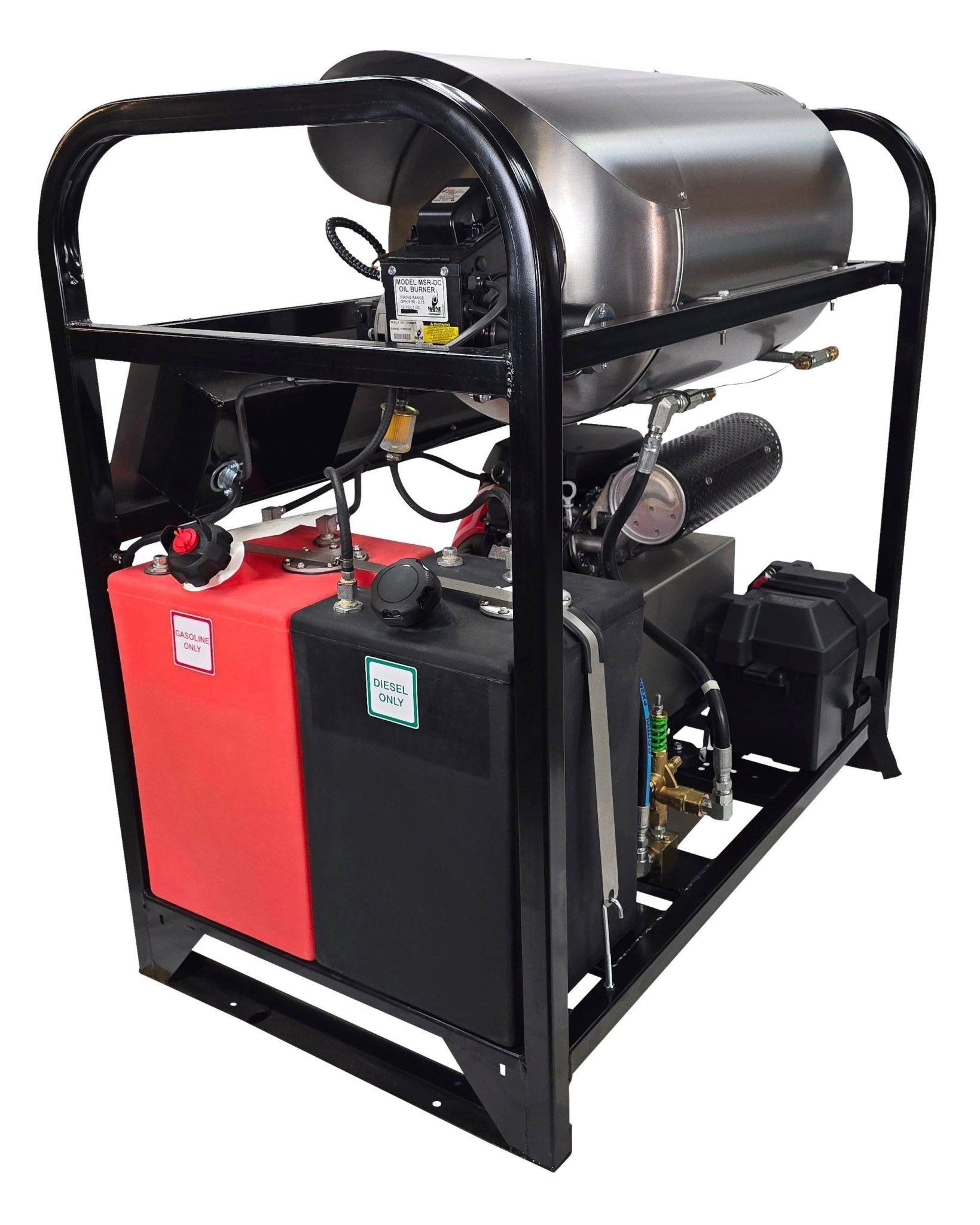 Sensation SG840HA - 8gpm @ 3500psi - Honda belt drive - Hot Pressure Washer - BCE Cleaning Systems