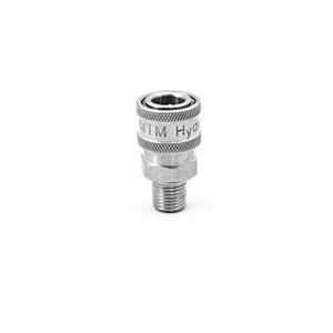 1/4" Quick Coupler Socket - MPT - Stainless Steel - BCE Cleaning Systems