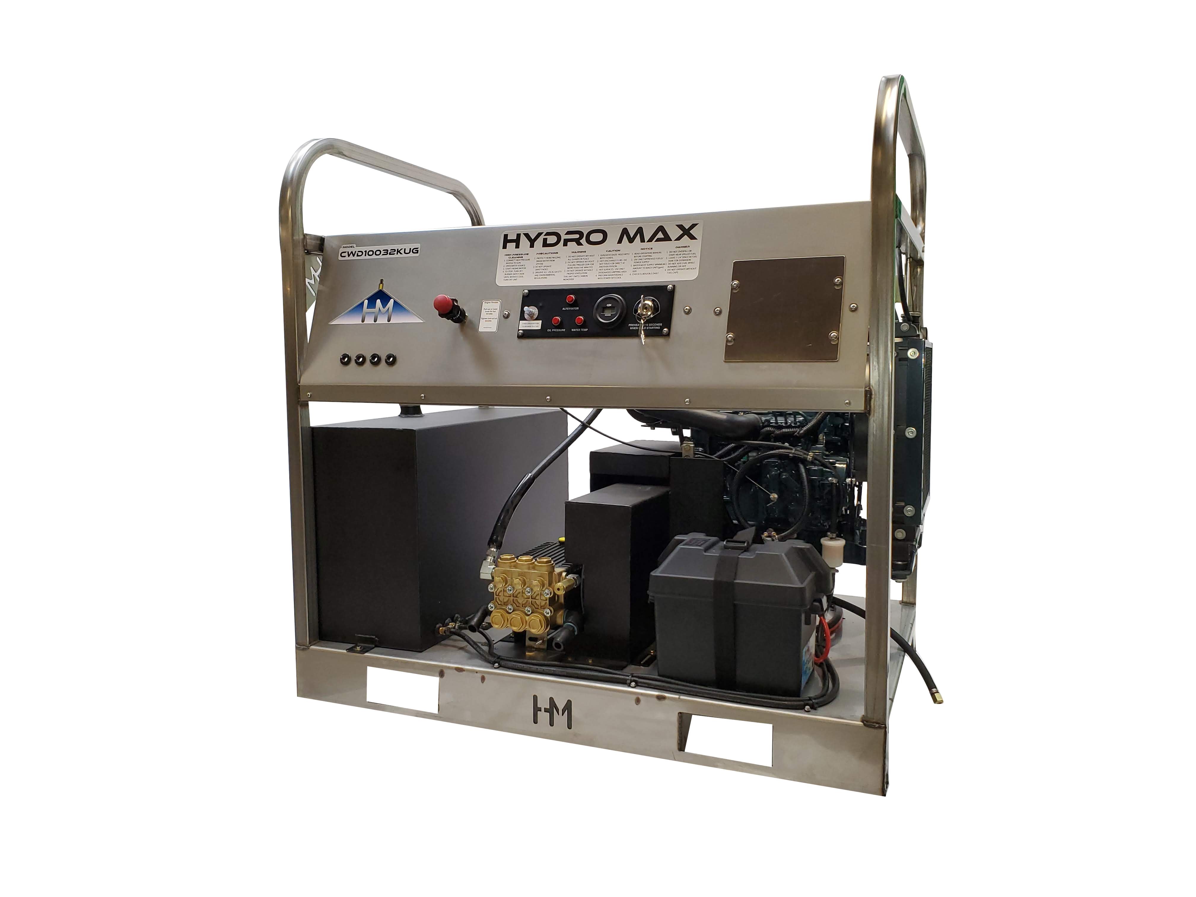 Hydro Max CWD10035KuG-10gpm@3500psi- Diesel Engine Business & Industrial Hydro Max