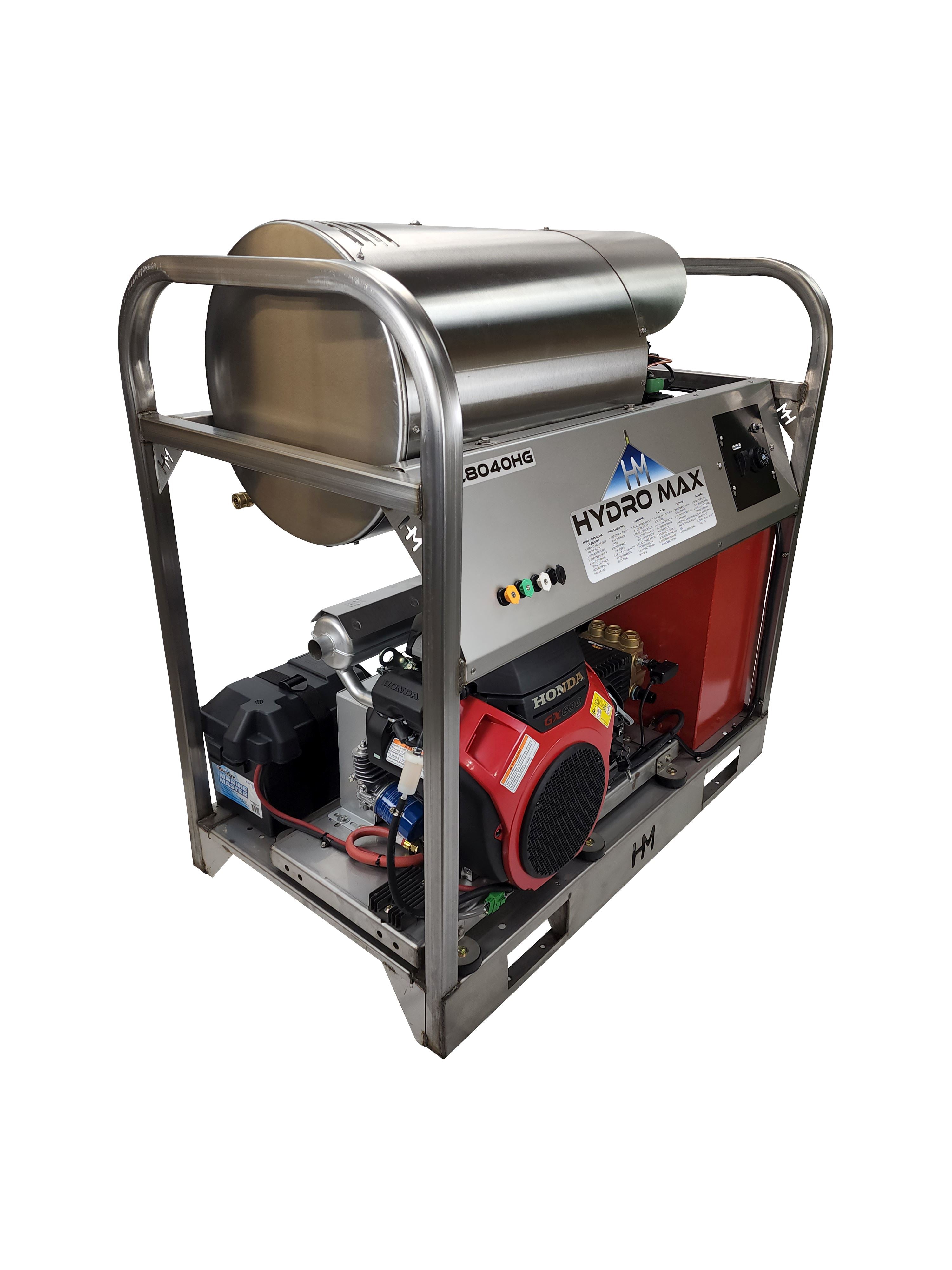 Hydro Max DC6050HGi- 6gpm @ 5100psi- Belt Drive Pressure Washer Hydro Max