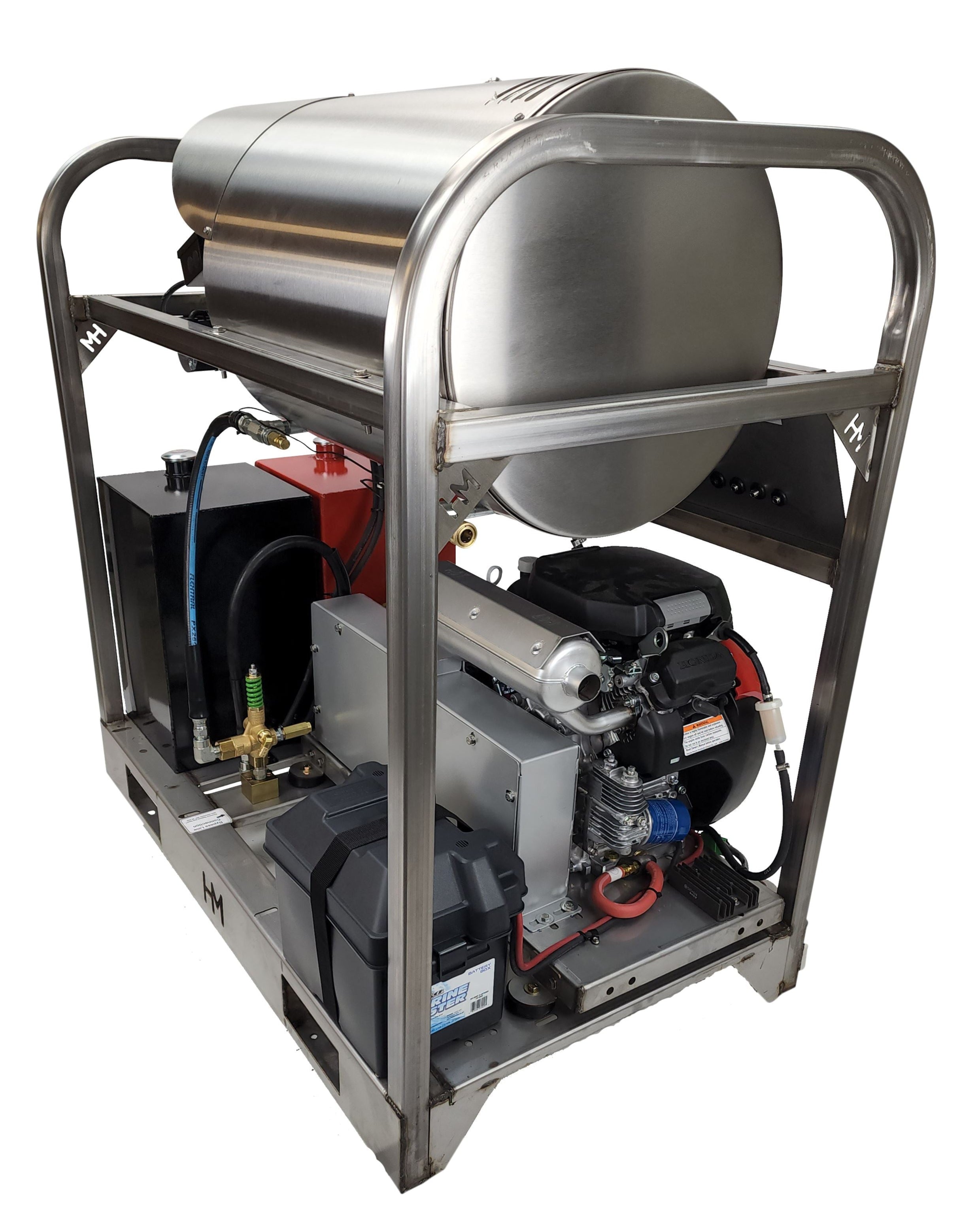 Hydro Max DC8040HG- 8gpm @ 4000psi- Belt Drive Pressure Washer Hydro Max