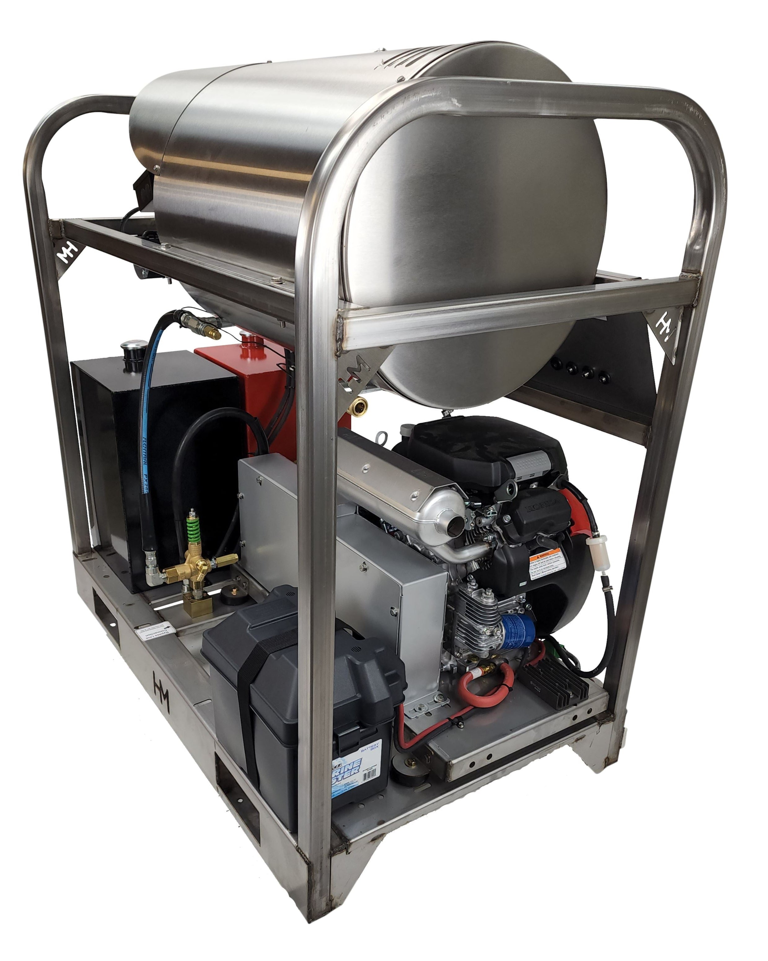 Hydro Max DC8032HG- 8gpm @ 3200psi- Belt Drive Pressure Washer Hydro Max