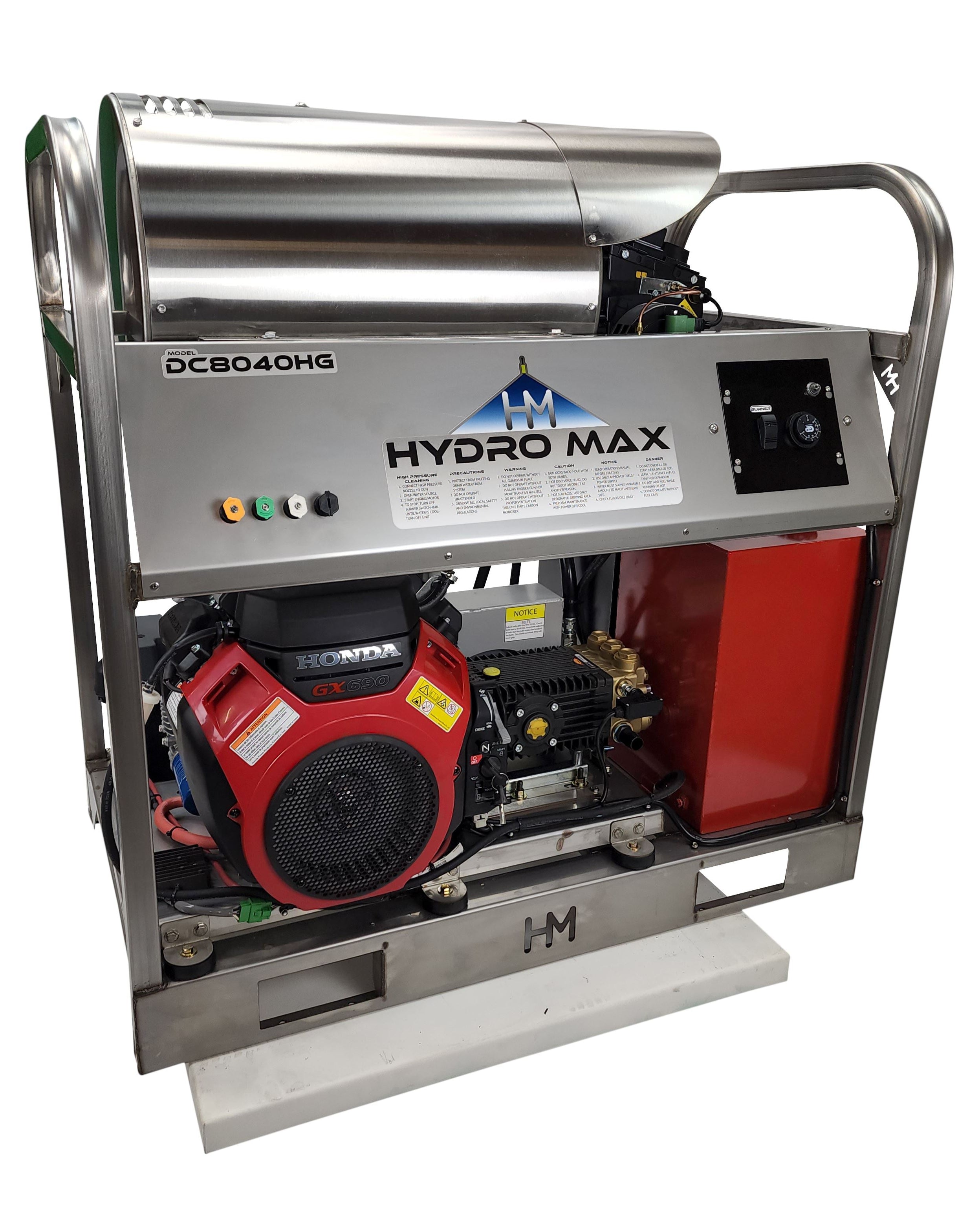 Hydro Max DC6050HGi- 6gpm @ 5100psi- Belt Drive Pressure Washer Hydro Max