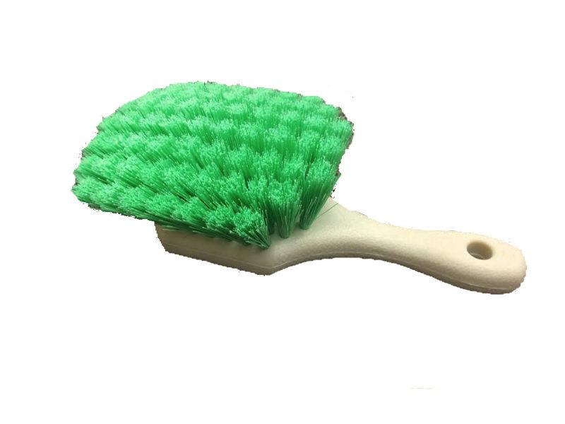 8″ Green Poly Bristle Fender Brush Wash Brush ERS
