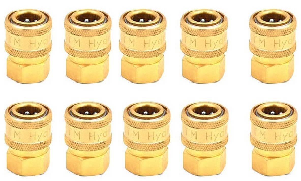 3/8" Quick Coupler Socket - FPT (10 - Pack) - BCE Cleaning Systems