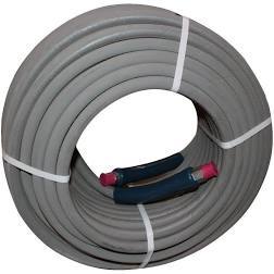 50' - 3/8" Grey Pressure Washer Hose - 4200psi Rated - BCE Cleaning Systems