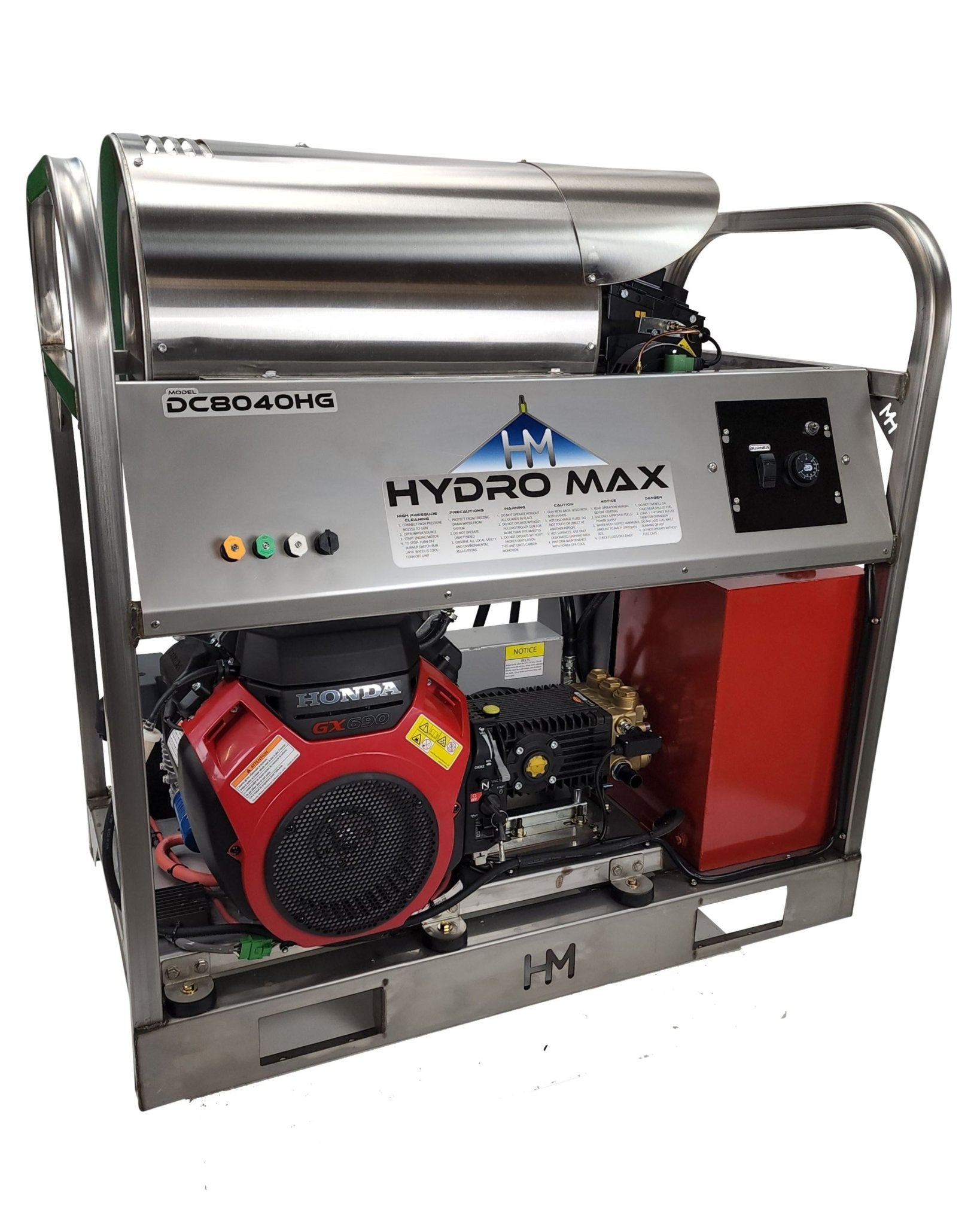 Hydro Max DC6040HG - 5.6gpm @ 3600psi - Honda belt drive - Hot Pressure Washer - BCE Cleaning Systems