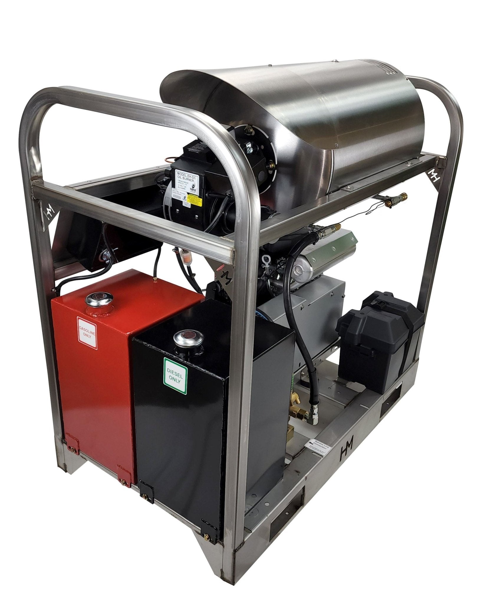 Hydro Max DC8040HG - 8gpm @ 3600psi - Honda belt drive - Hot Pressure Washer - BCE Cleaning Systems