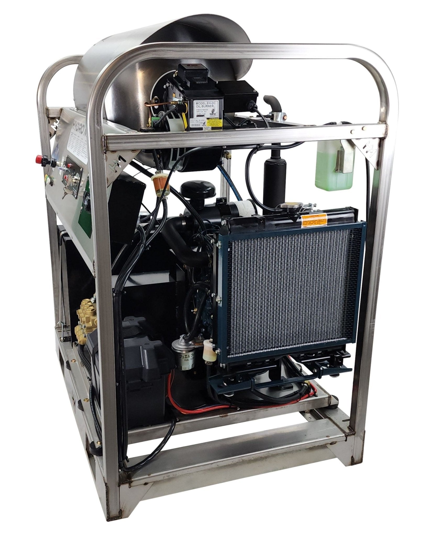 Hydro Max DCD6036KuG - 6gpm @ 3600psi, Kubota diesel - Hot Pressure Washer - BCE Cleaning Systems