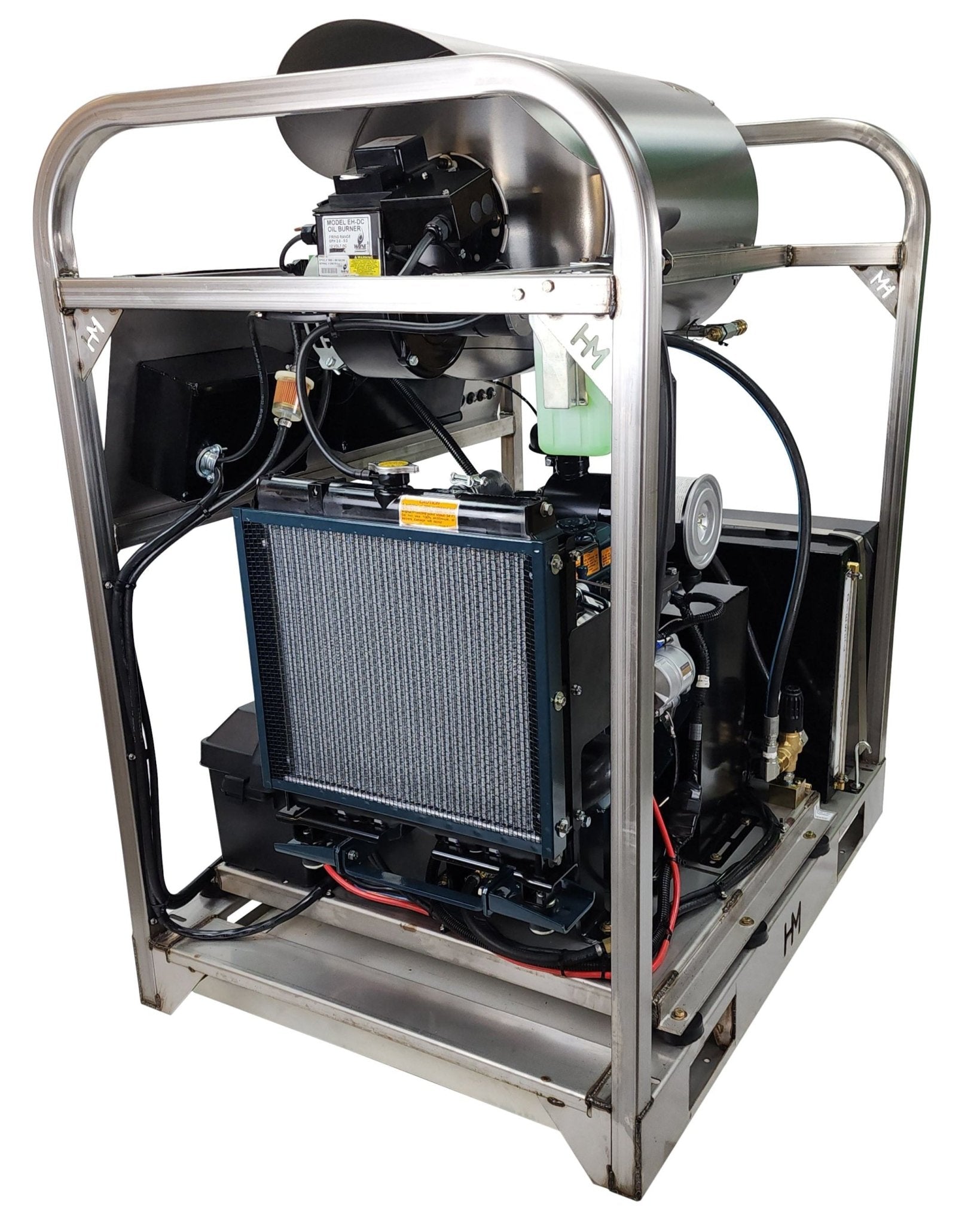 Hydro Max DCD6036KuG - 6gpm @ 3600psi, Kubota diesel - Hot Pressure Washer - BCE Cleaning Systems