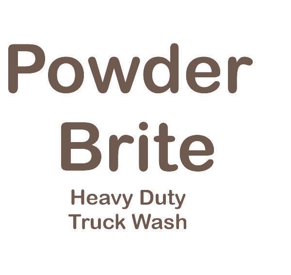 Powder Brite - Heavy Duty Truck Wash/Degreaser - Powder Detergent - BCE Cleaning Systems