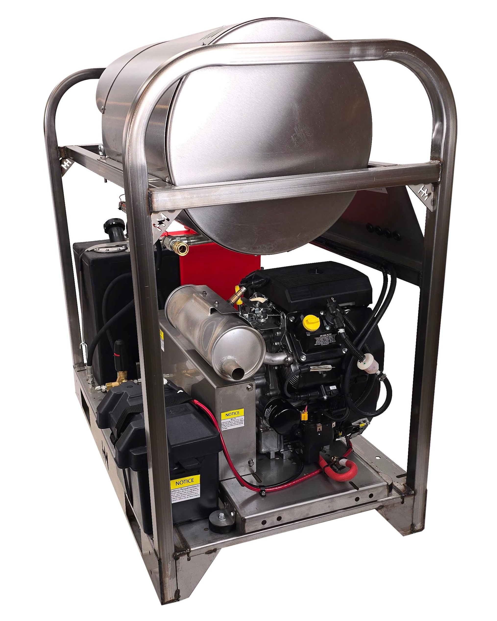 Hydro Max DC6040KGi- 6gpm @ 4000psi- Belt Drive-Kohler EFI Hot Water Pressure Washer Hydro Max 