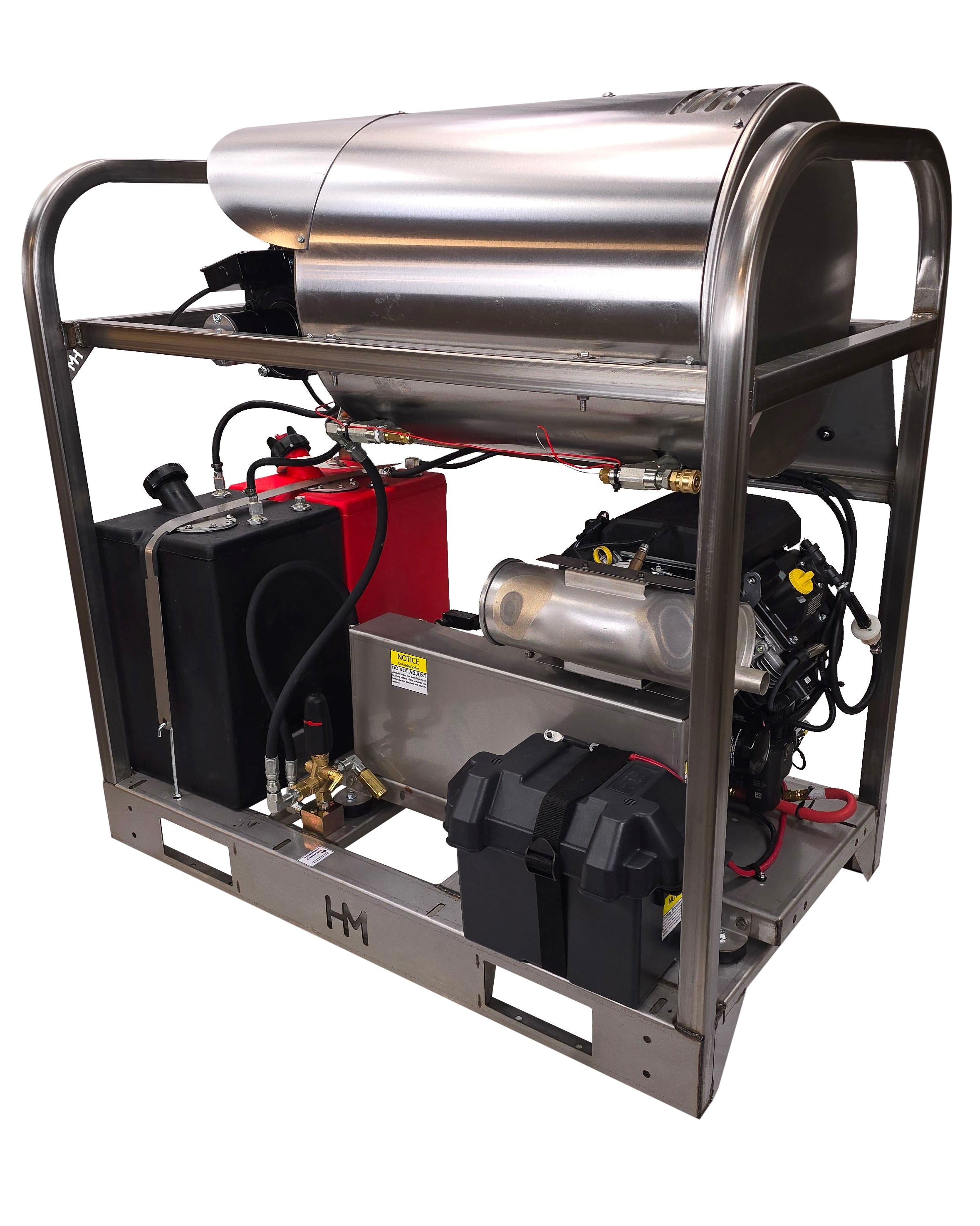 Hydro Max DC6040KGi- 6gpm @ 4000psi- Belt Drive-Kohler EFI Hot Water Pressure Washer Hydro Max 
