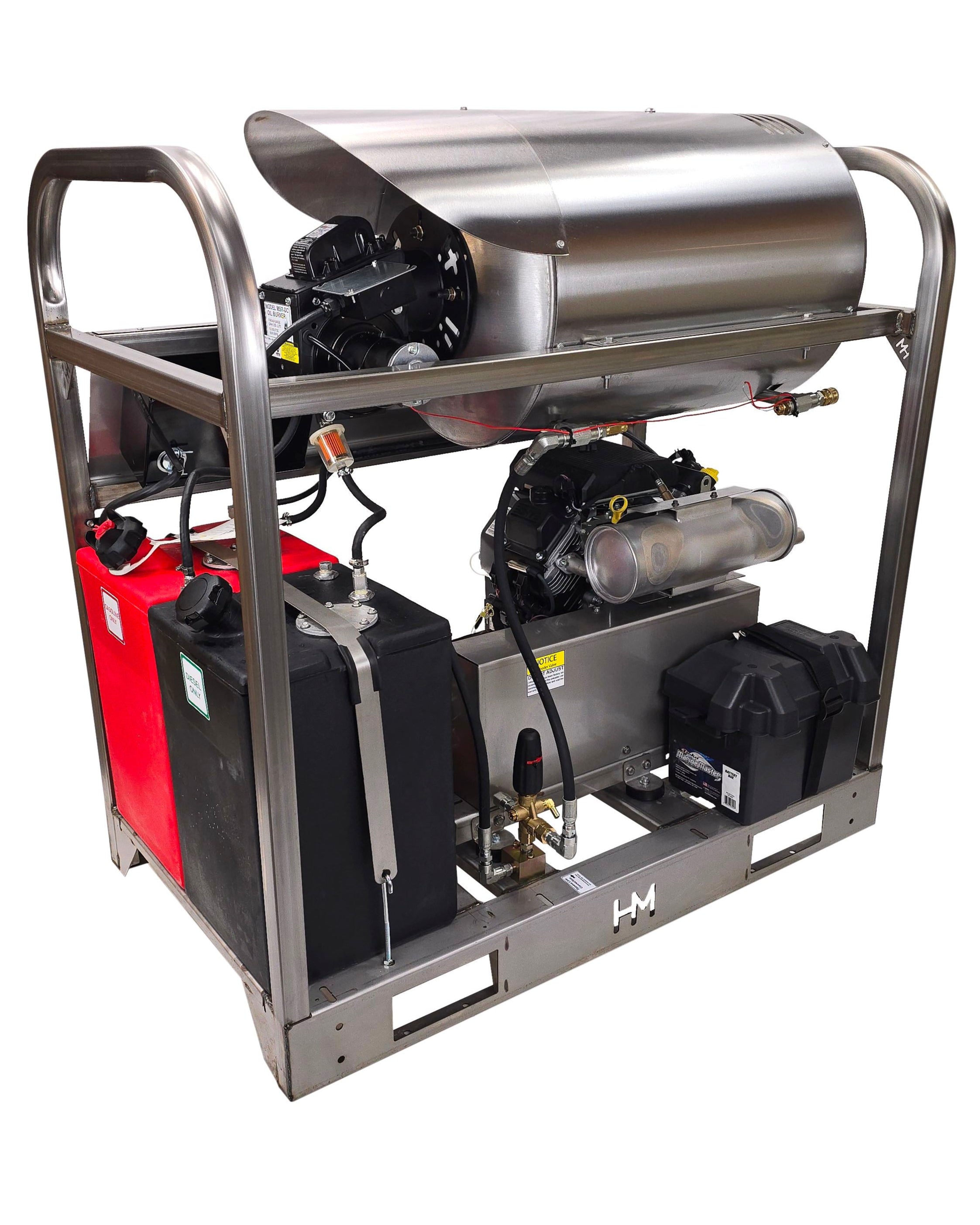 Hydro Max DC6040KGi- 6gpm @ 4000psi- Belt Drive-Kohler EFI Hot Water Pressure Washer Hydro Max 