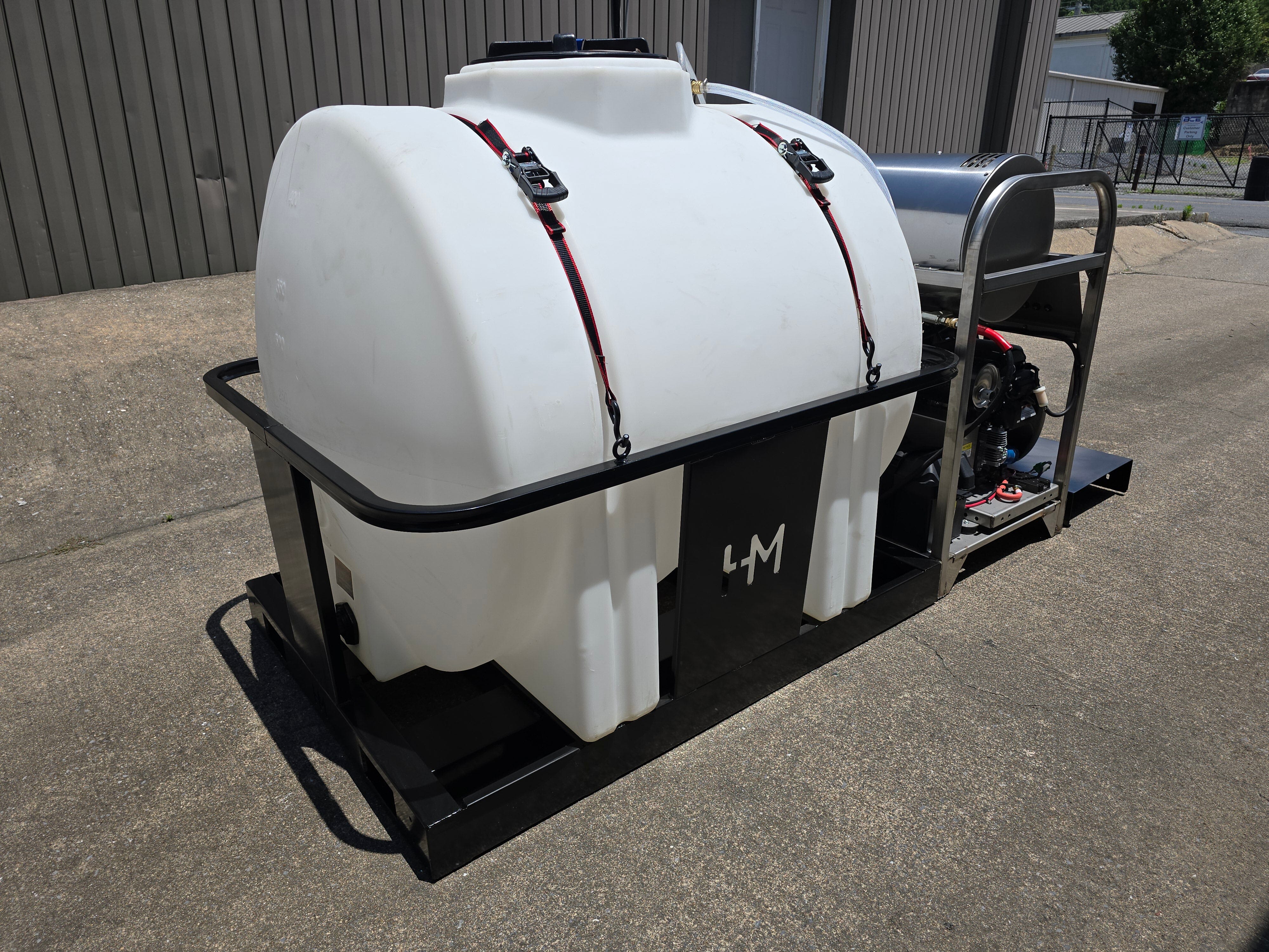 Hydro Max Tank Skid-TSDC8040HG-425 8gpm@4000psi-Hot Water Pressure Washer Tank skid Hydro Max 