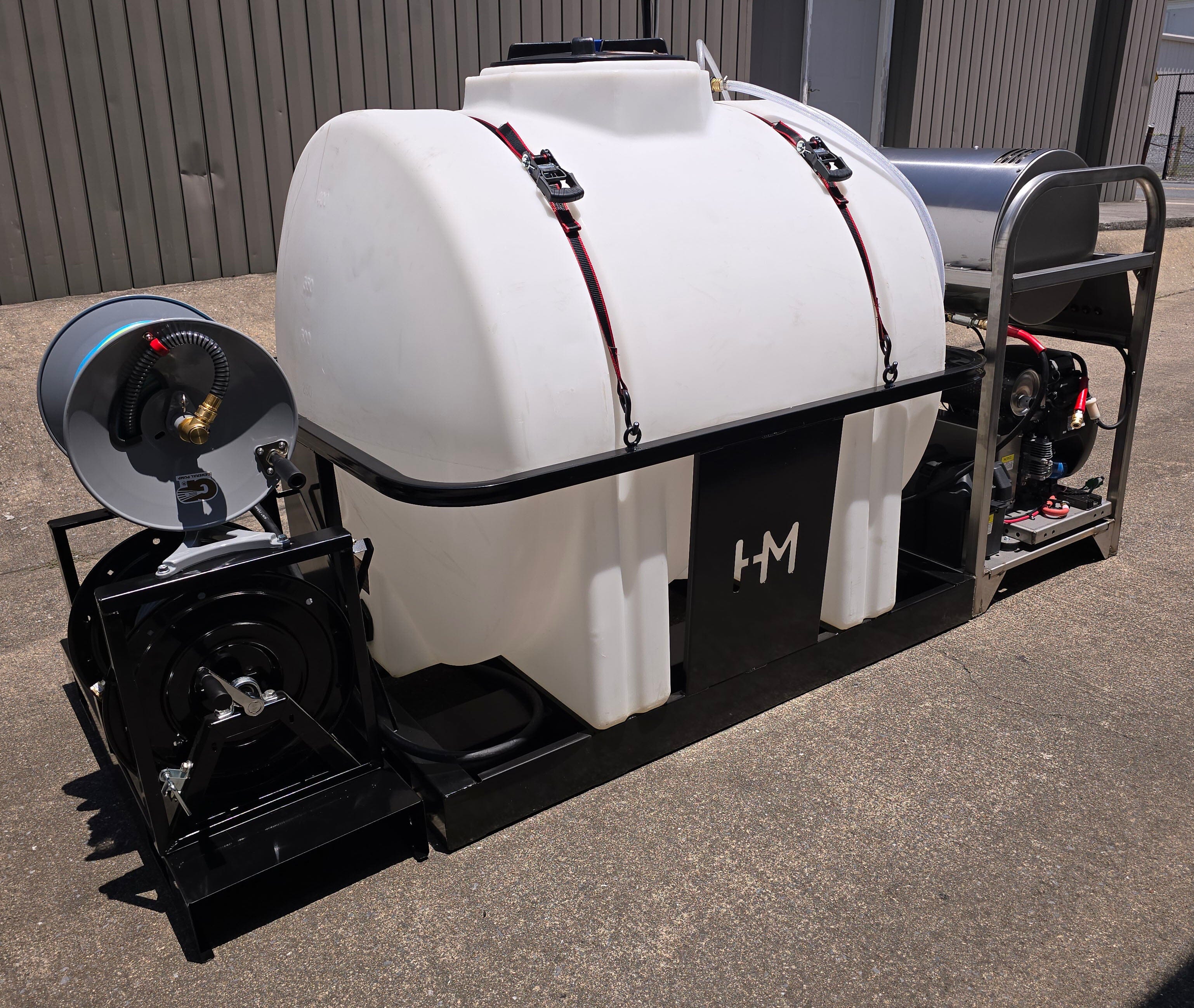 Hydro Max Tank Skid-TSDC8040HG-425 8gpm@4000psi-Hot Water Pressure Washer Tank skid Hydro Max 