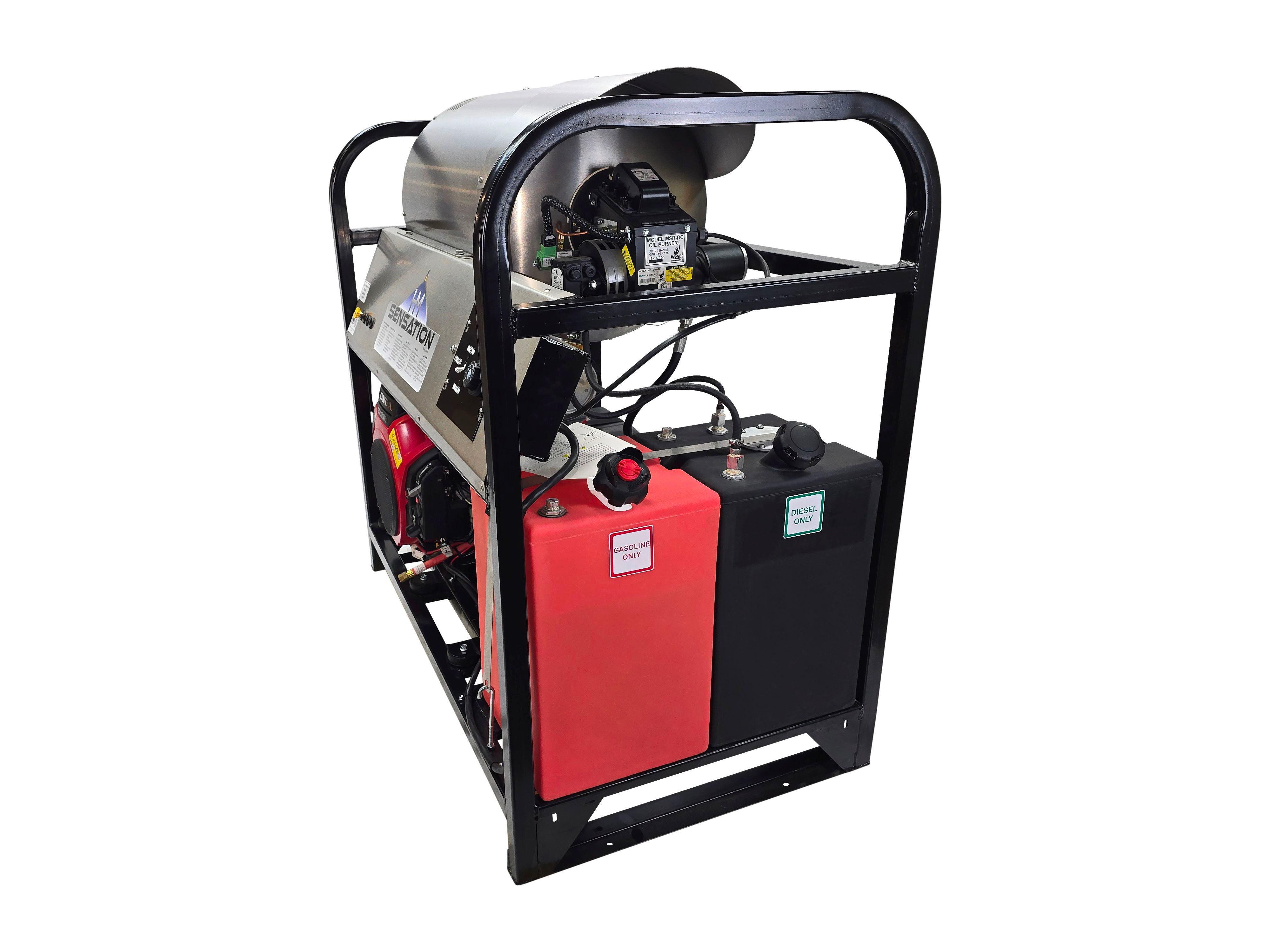 SG840HC- 8gpm @ 3600psi- Belt Drive Pressure Washer Hydro Max 