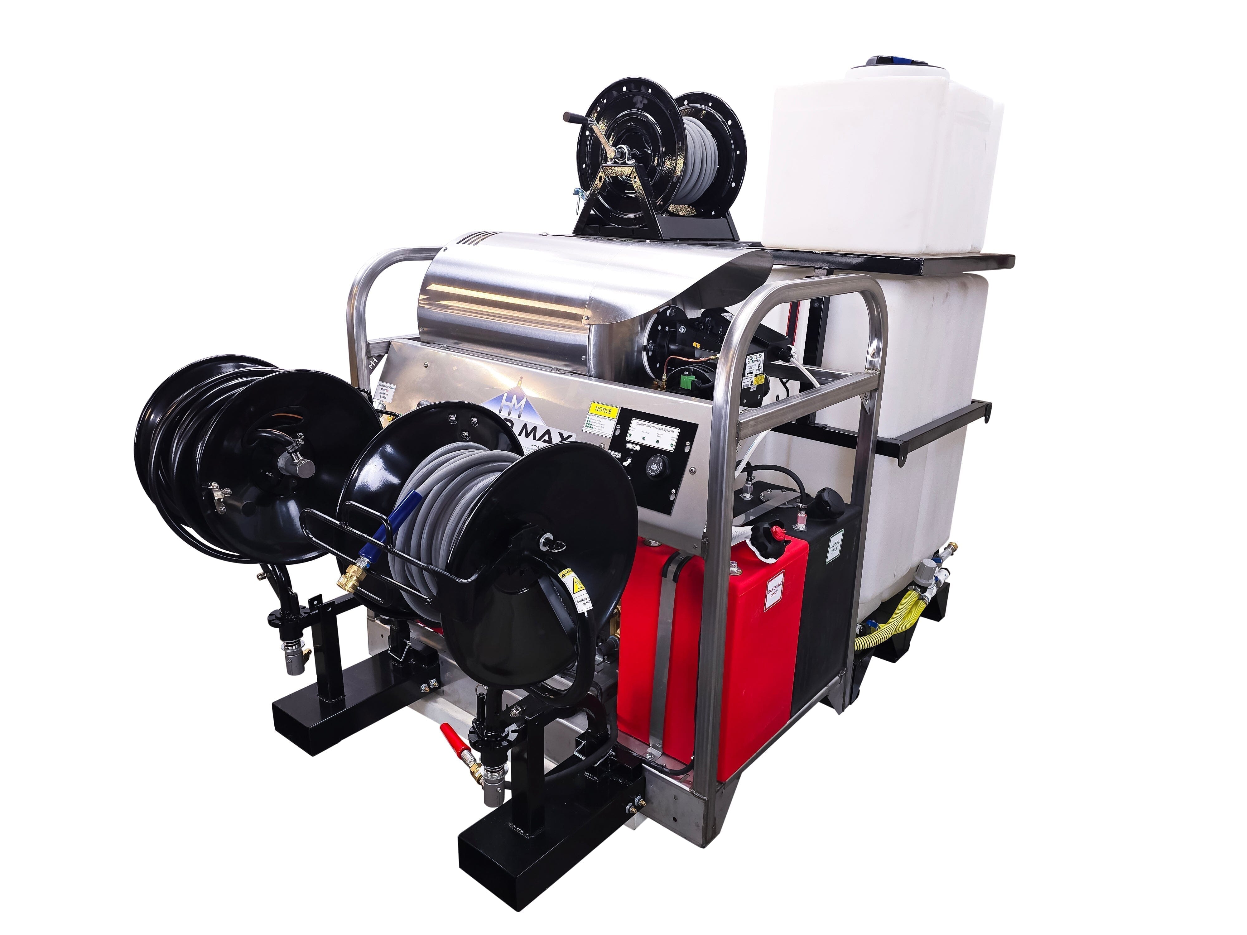 Hydro Max Tank Skid-TSDC8030HG-300 (300gallon) 8gpm@3000psi-Hot Water Pressure Washer Tank skid Hydro Max 