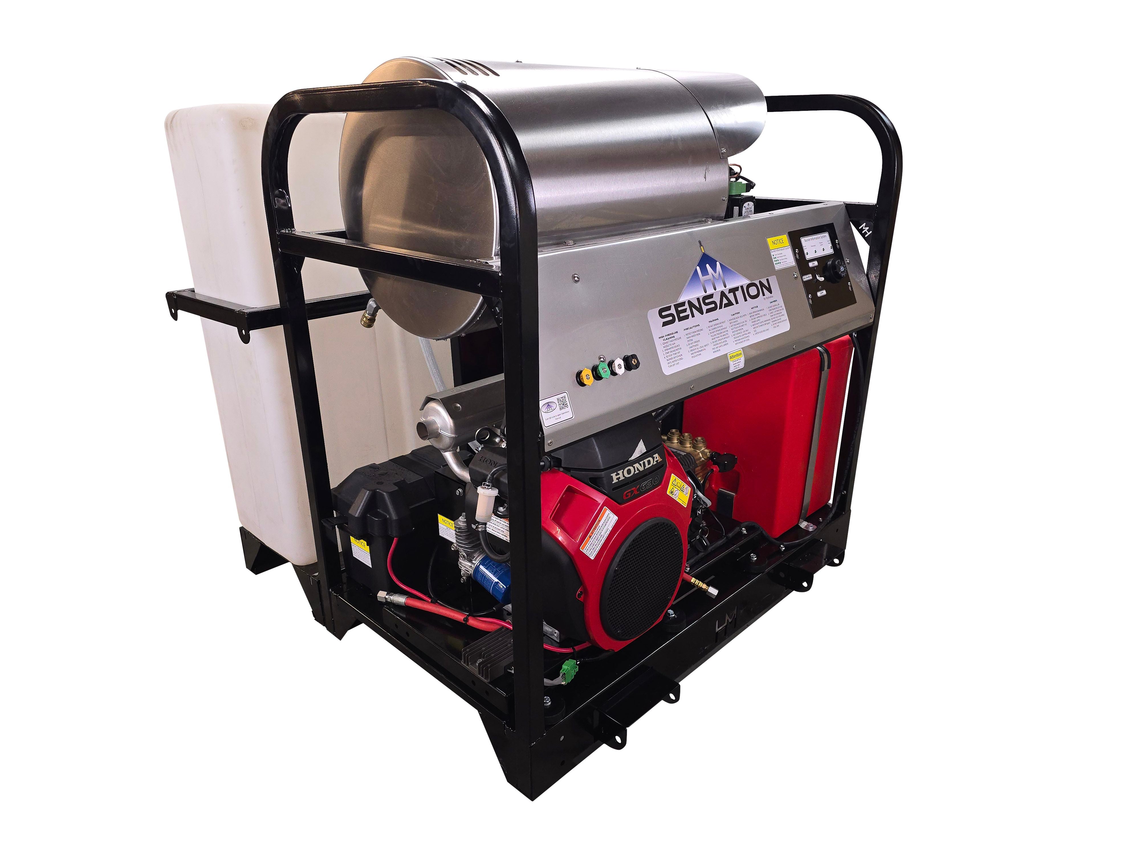 Hydro Max Tank Skid-TSSG640HC-100 (100gallon) 6gpm@4000psi-Hot Water Pressure Washer Tank skid Hydro Max 