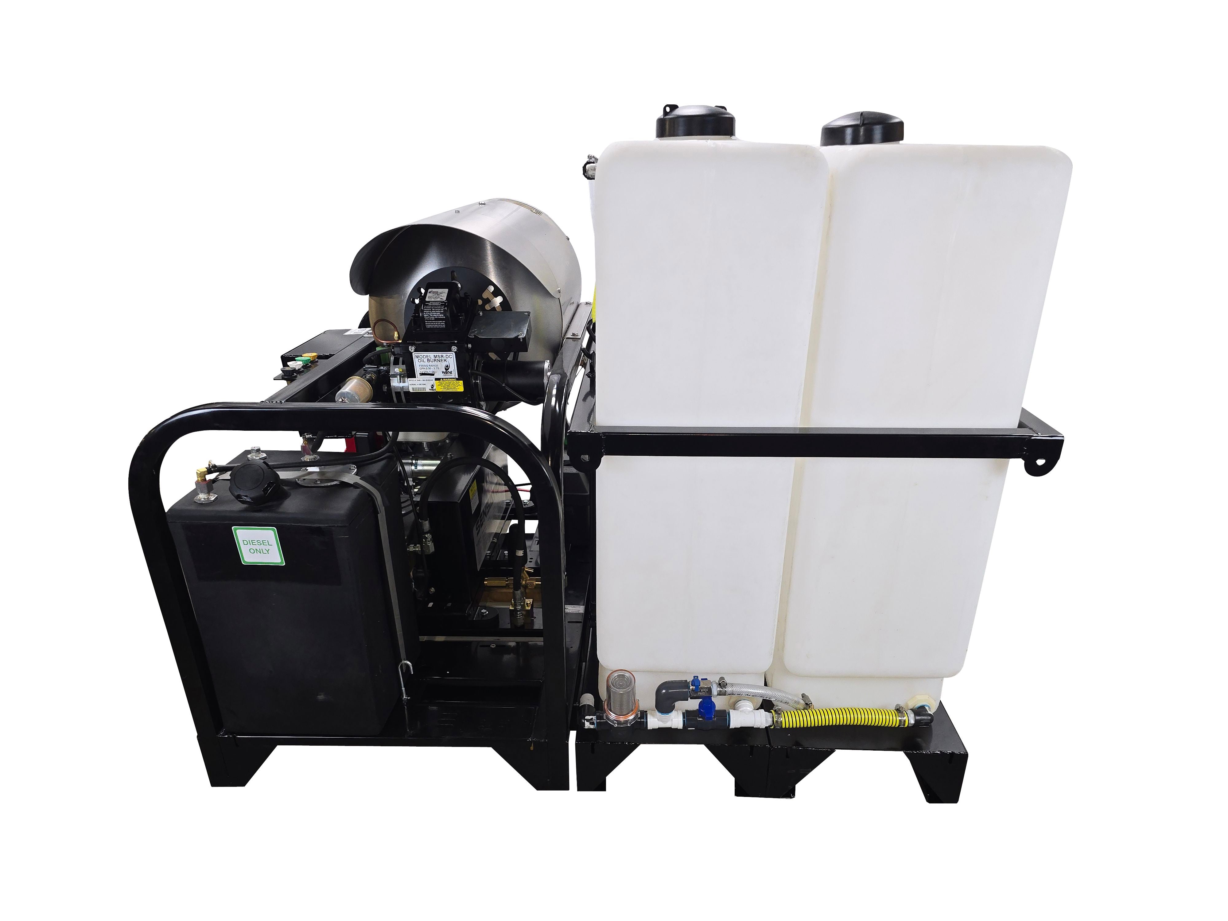 Hydro Max Tank Skid-TSSG435HG-200 (200gallon) 4gpm@3500psi-Hot Water Pressure Washer Tank skid Hydro Max 
