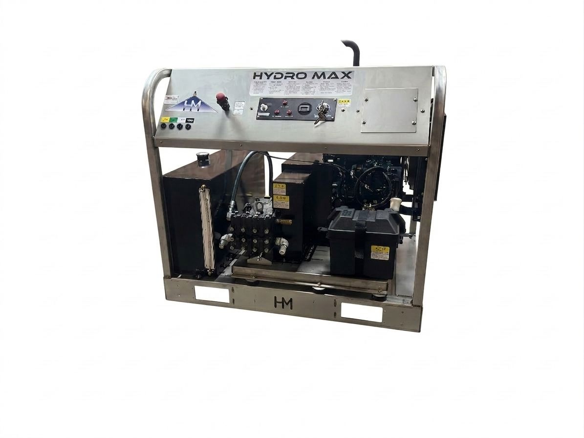 Hydro Max CWD14030KuG-14gpm@3000psi- Diesel Engine Pressure Washers BCE Cleaning Systems 