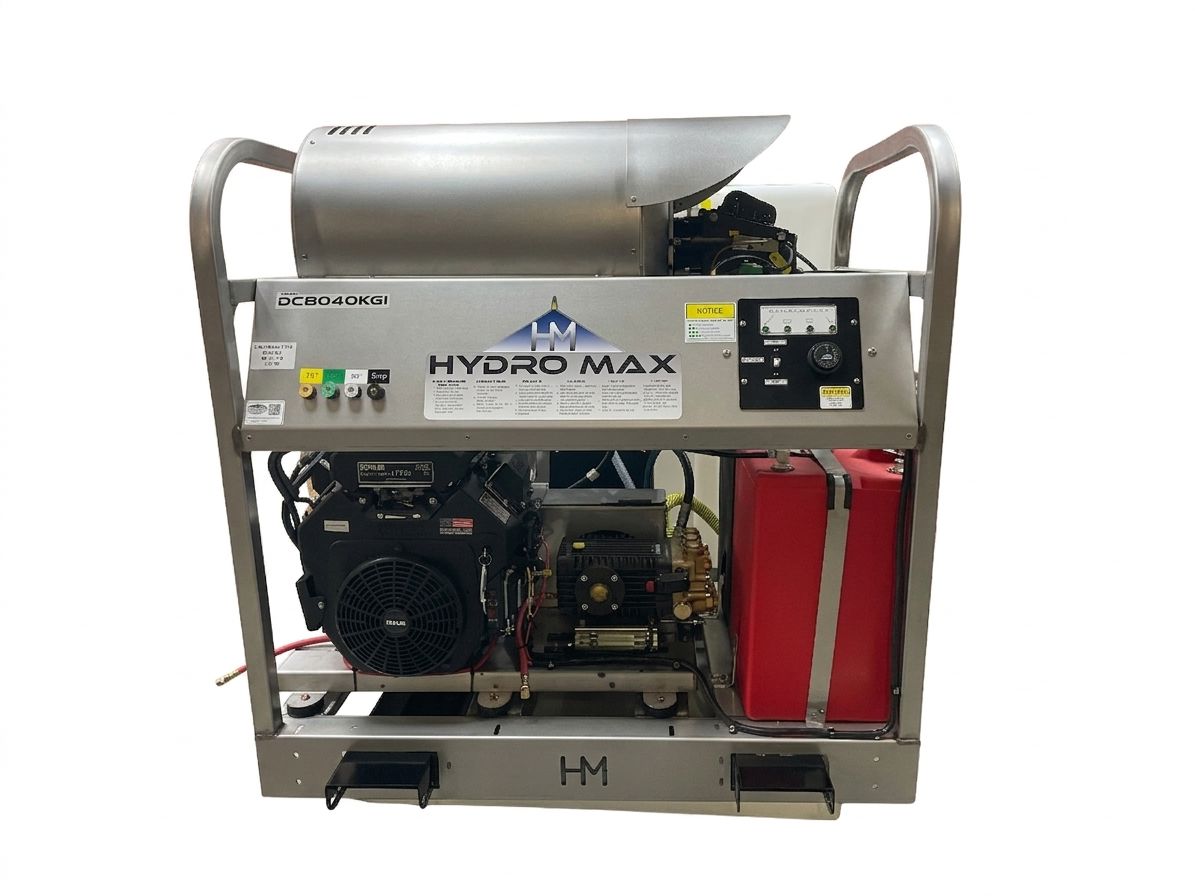 Hydro Max Tank Skid-TSDC8040KGi-100 (100gallon) 8gpm@4000psi-Hot Water Pressure Washer Tank skid BCE Cleaning Systems 