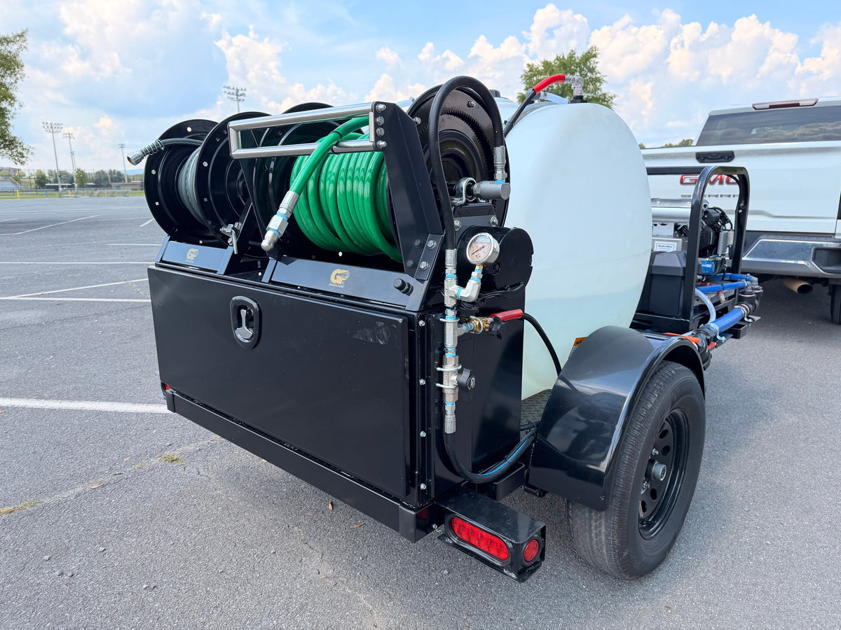 Commercial Sewer Jetter Trailer Sewer Jetters & Hydro Jetting Equipment BCE Cleaning Systems 