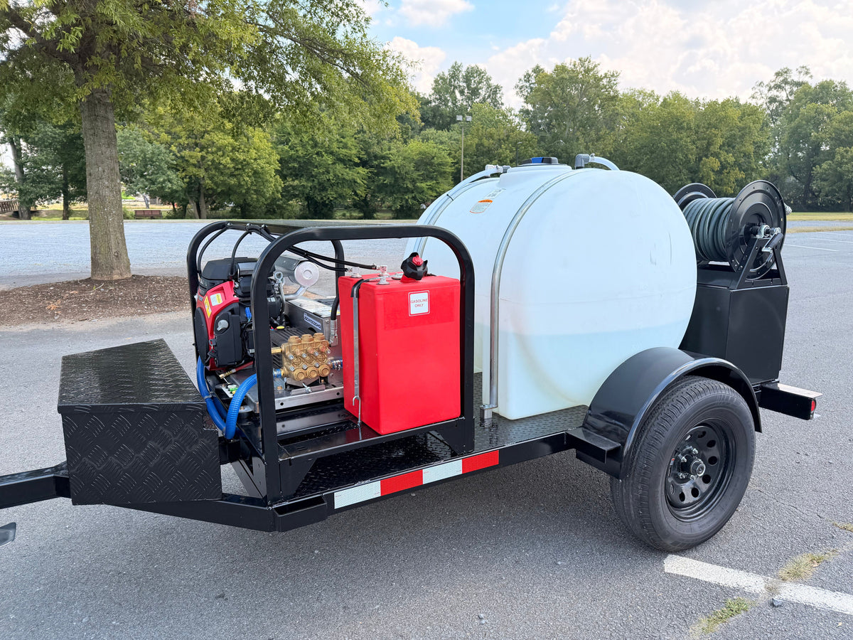 Commercial Sewer Jetter Trailer Sewer Jetters & Hydro Jetting Equipment BCE Cleaning Systems 
