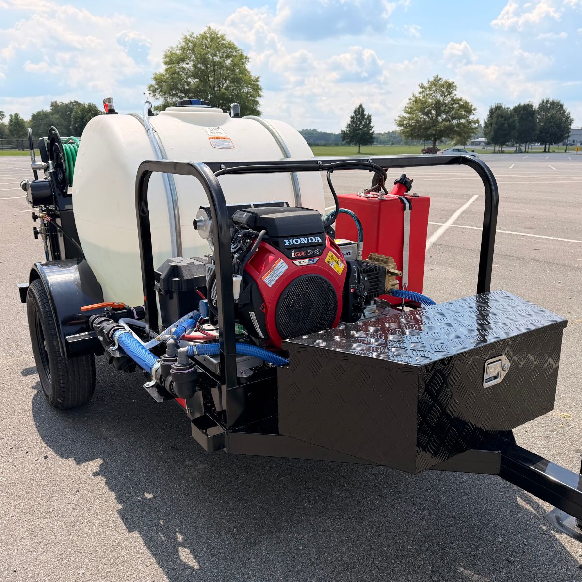 Commercial Sewer Jetter Trailer Sewer Jetters & Hydro Jetting Equipment BCE Cleaning Systems 